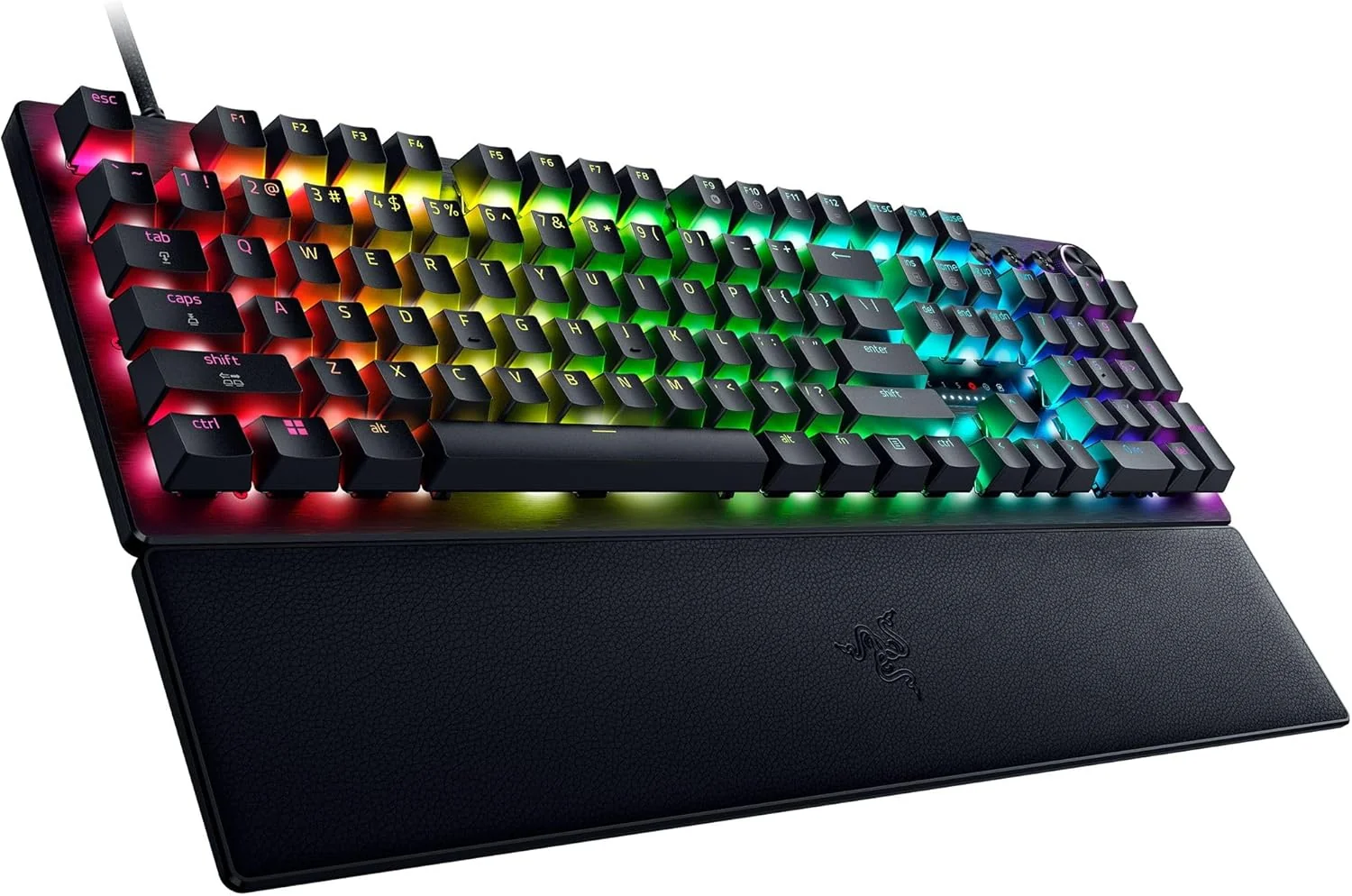 Teclado Gaming Razer Huntsman V3 Pro Full-Size 8KHz Ótico USB-C RGB Preto - Imagem 16