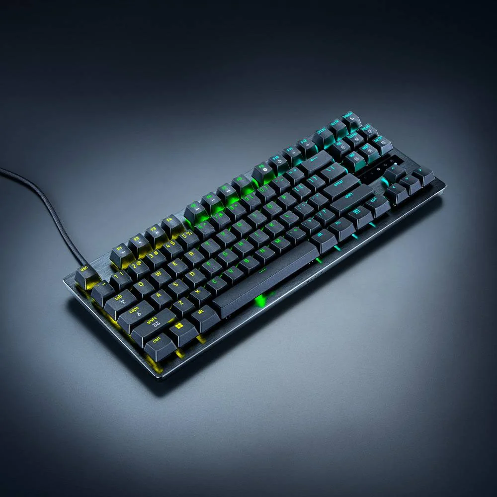 Teclado Razer Huntsman V3 Tenkeyless 8KHz Linear Optical Switches RGB Chroma Layout Português PT - Imagem 3