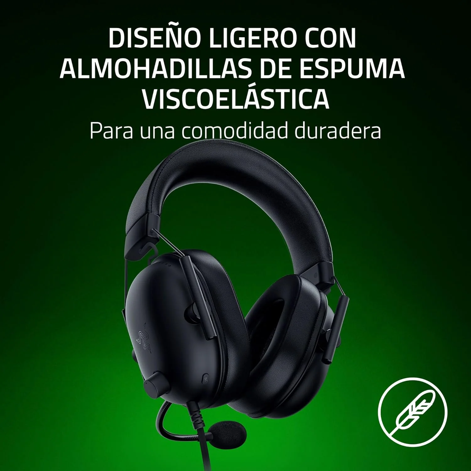 Auscultadores Gaming Razer BlackShark V2 X Xbox Licensed Com Fios Preto - Imagem 5