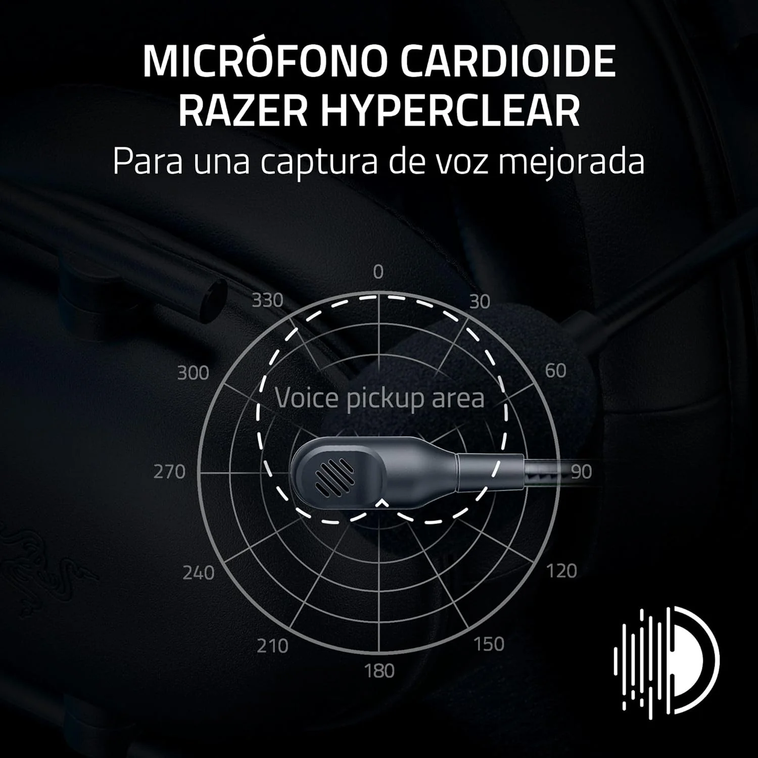 Auscultadores Gaming Razer BlackShark V2 X PlayStation Bluetooth 5.2 Preto - Imagem 3