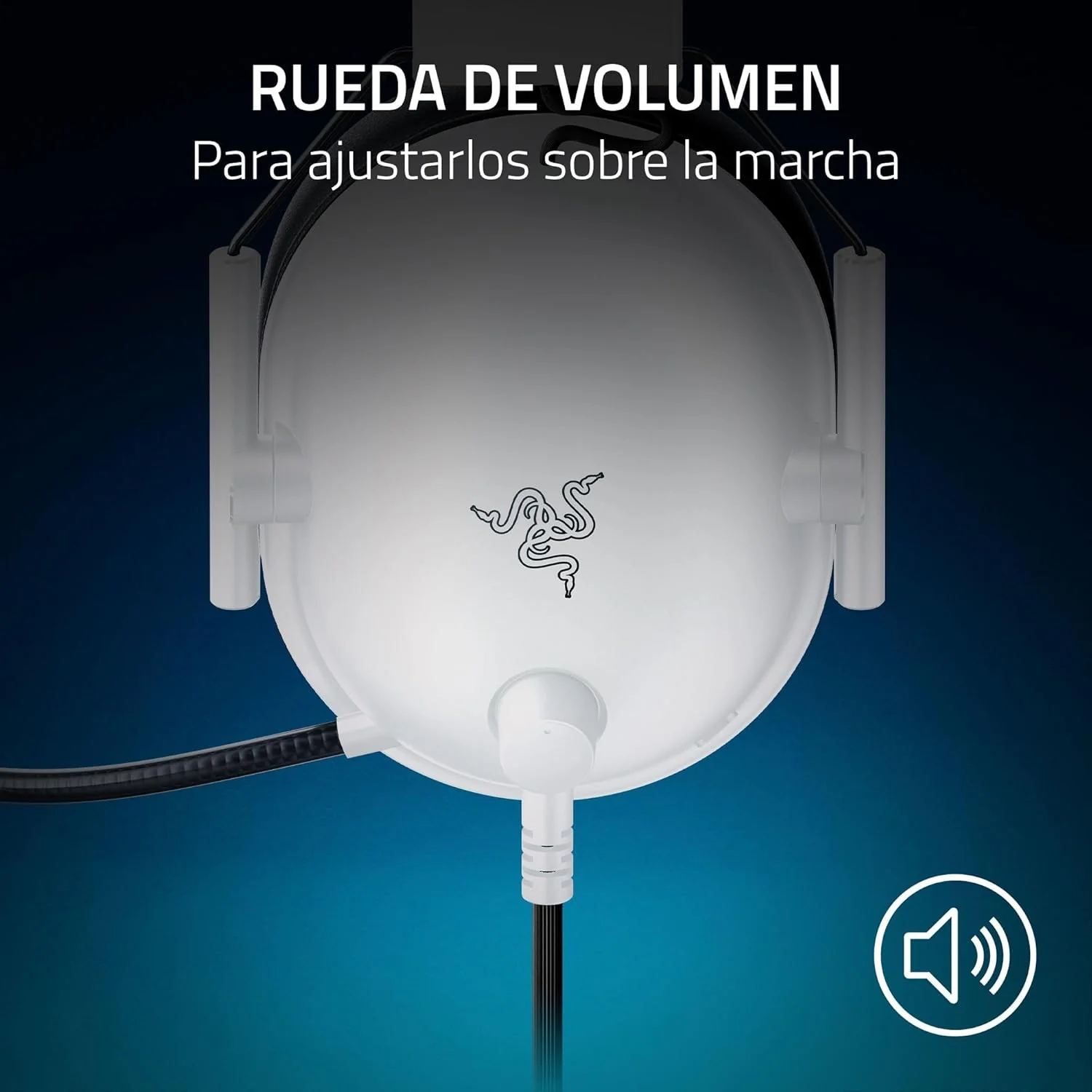 Auscultadores Gaming Razer BlackShark V2 X PlayStation Licensed Com Fios Branco - Imagem 6