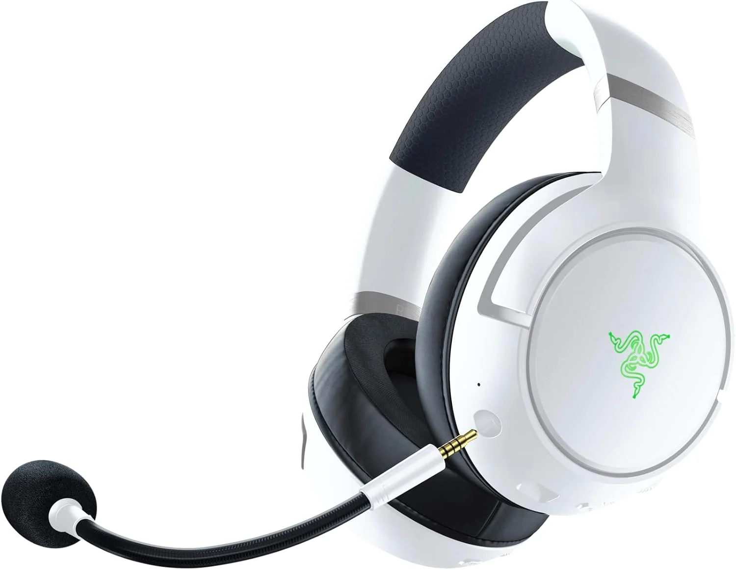 Auscultadores Razer Kaira Pro for Xbox Wireless Bluetooth Drivers TriForce 50mm Microfone HyperClear Branco - Imagem 9
