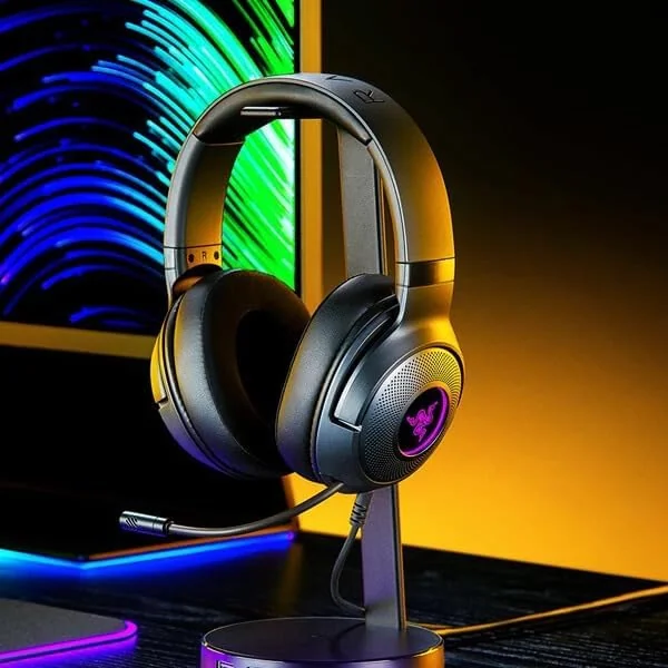 Auscultadores Gaming Razer Kraken V3 X USB com Som Surround 7.1 e RGB - Imagem 2