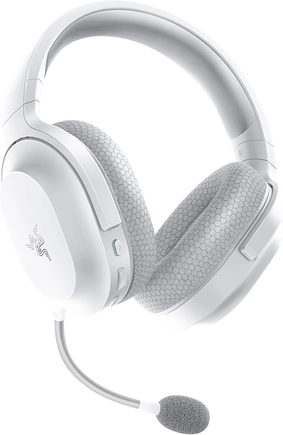Auscultadores Gaming Razer Barracuda X Mercury Branco Wireless 2.4GHz Bluetooth Multiplataforma - Imagem 10
