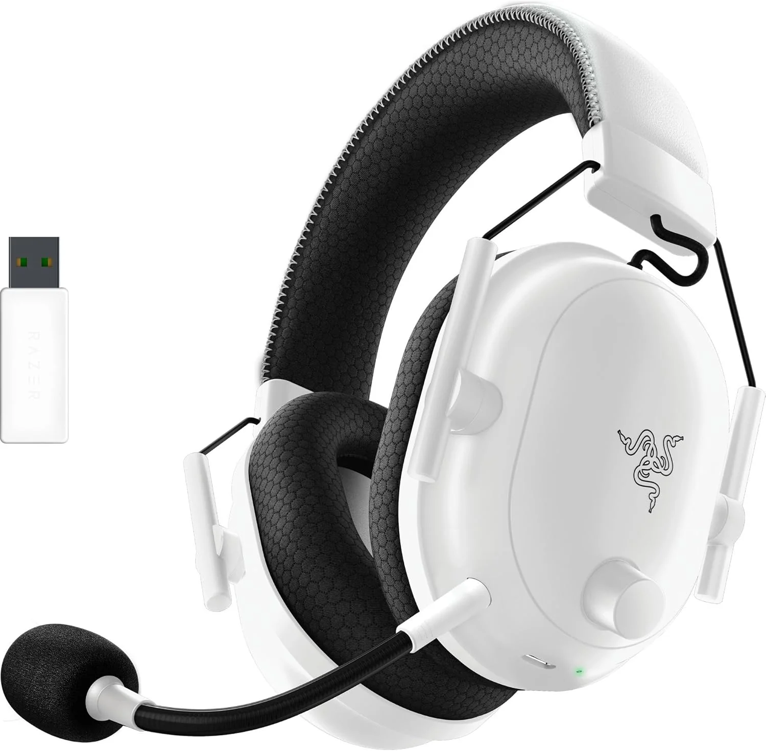 Auscultadores Gaming Razer BlackShark V2 Pro 2023 Wireless Bluetooth Branco