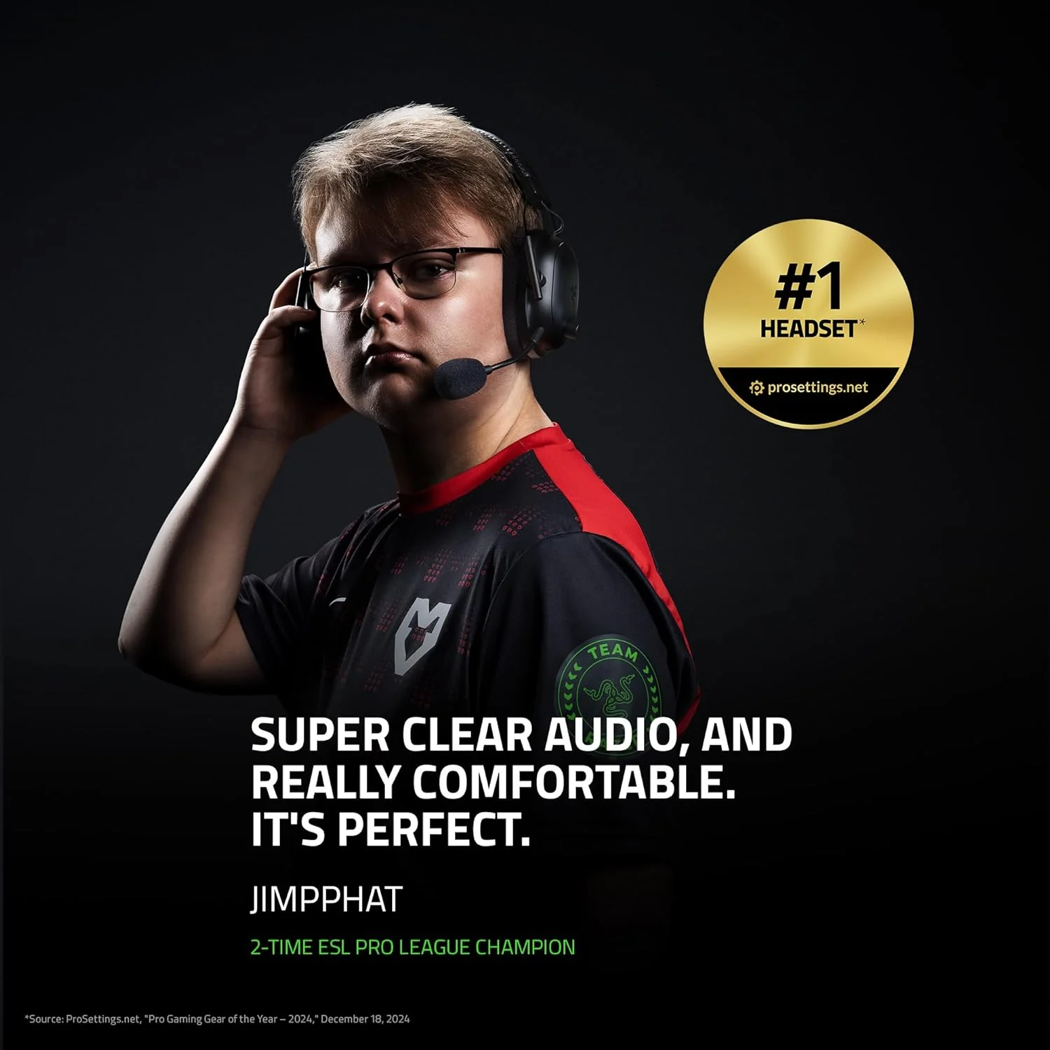 Auscultadores Gaming Razer BlackShark V2 Pro 2023 Wireless Bluetooth Branco - Imagem 2