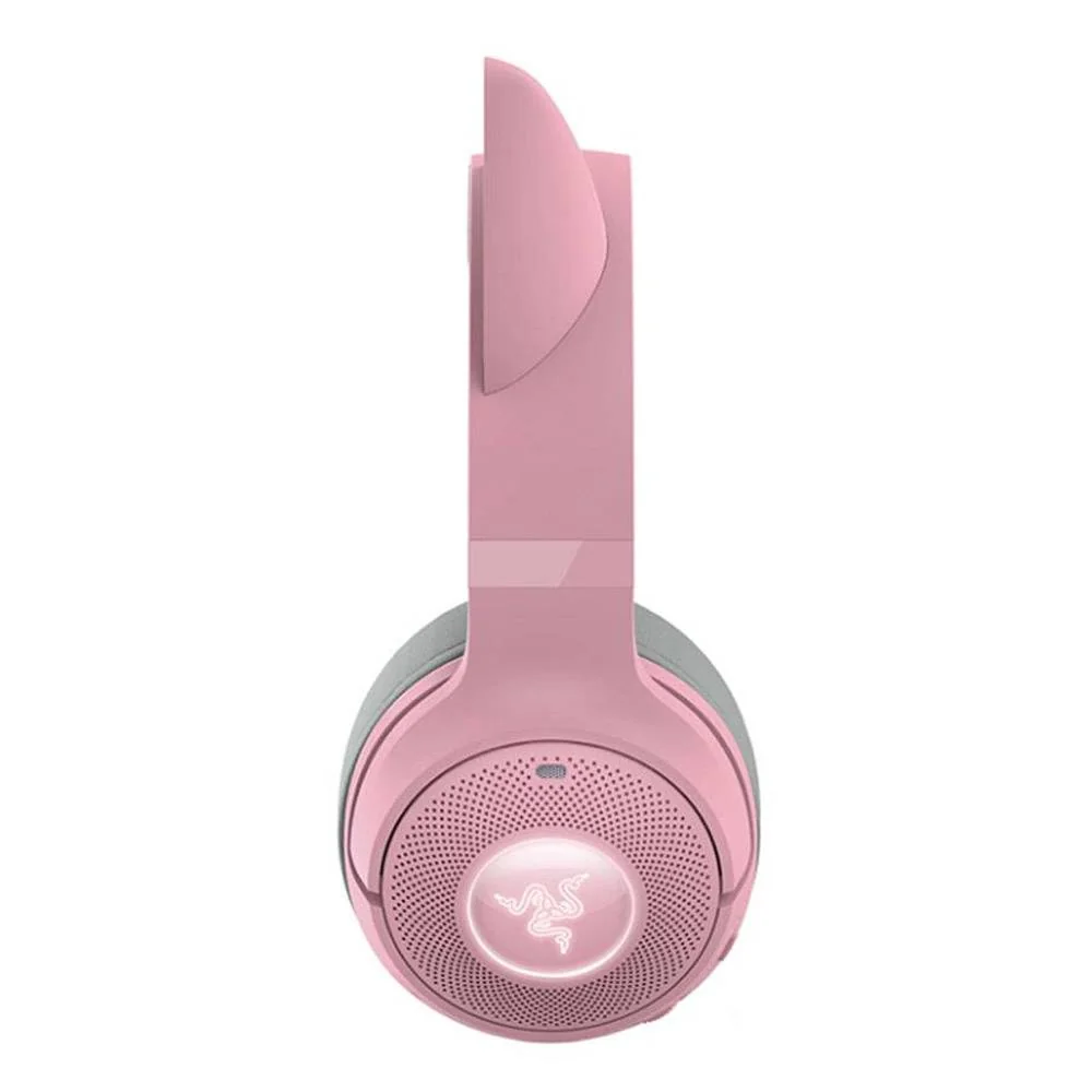 Auscultadores Gaming Razer Kraken Kitty BT V2 Quartz Bluetooth RGB Rosa - Imagem 5
