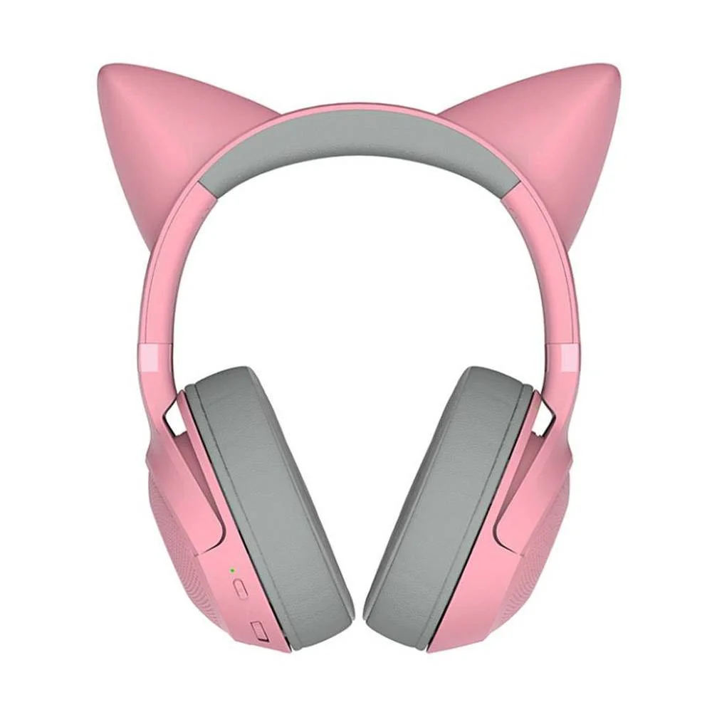 Auscultadores Gaming Razer Kraken Kitty BT V2 Quartz Bluetooth RGB Rosa - Imagem 2