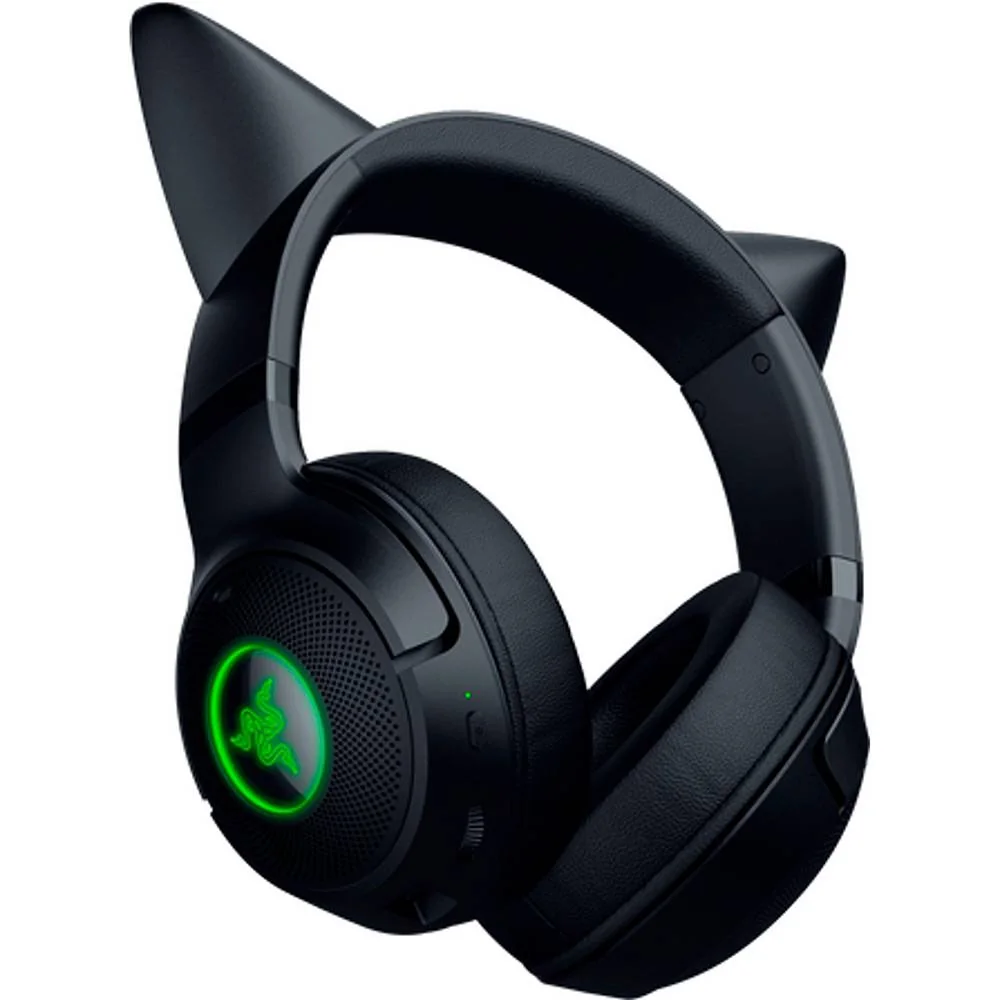 Auscultadores Bluetooth Razer Kraken Kitty V2 BT Preto com RGB e 60 Horas Bateria - Imagem 9