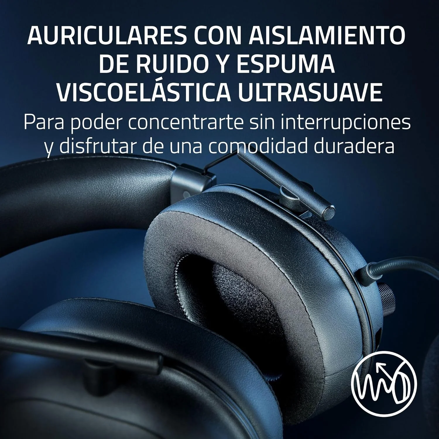 Auscultadores Gaming Razer BlackShark V2 HyperSpeed Wireless 2.4GHz Bluetooth - Imagem 6
