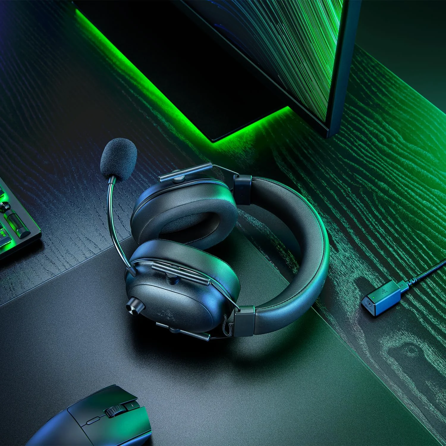 Auscultadores Gaming Razer BlackShark V2 HyperSpeed Wireless 2.4GHz Bluetooth - Imagem 14
