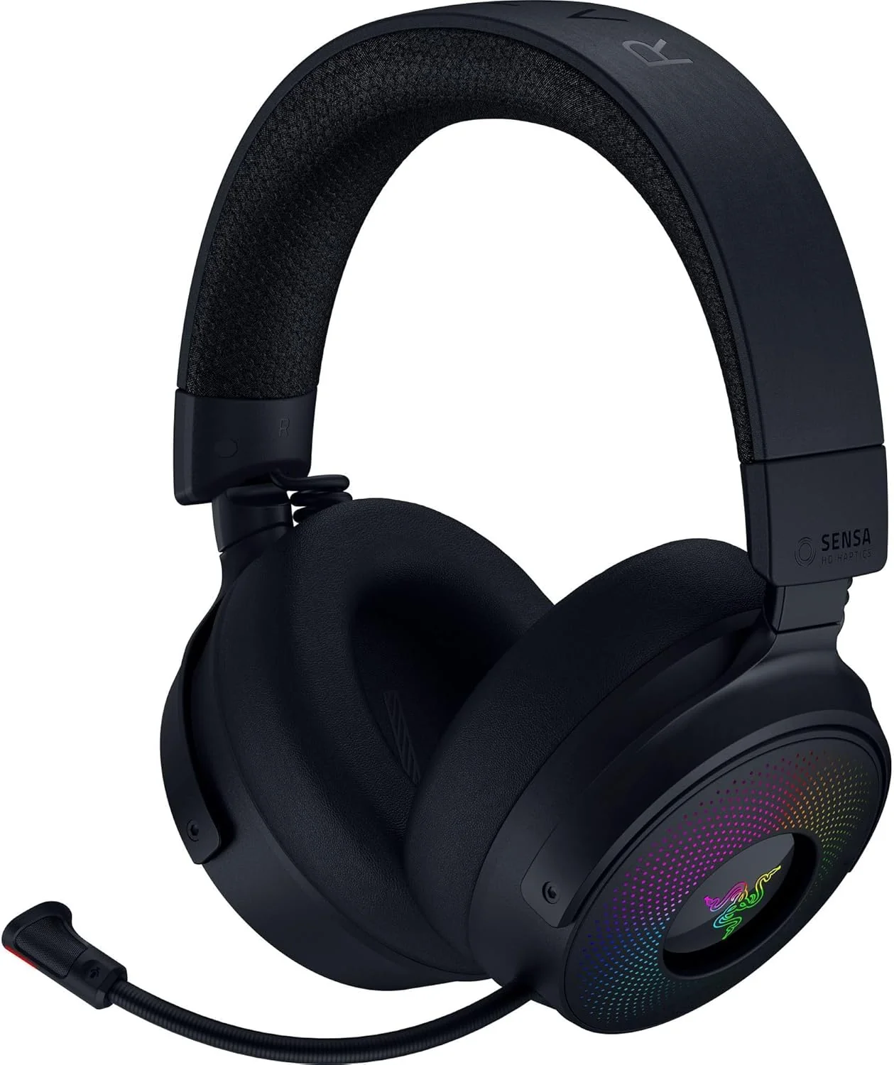 Auscultadores Razer Kraken V4 Pro Wireless Bluetooth USB-C Triple Connection Surround Bidirecional Mic - Imagem 13