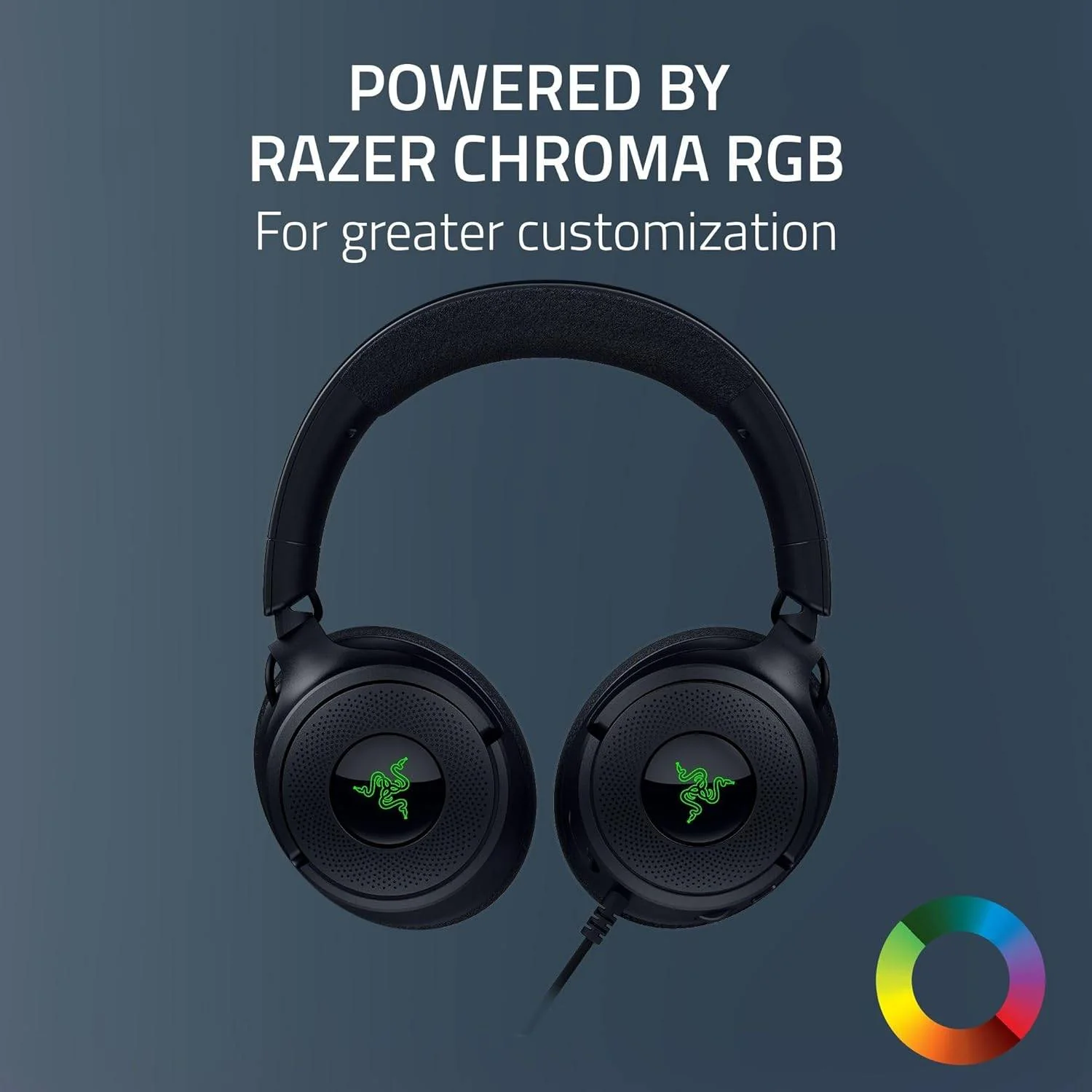 Auscultadores Gaming Razer Kraken V4 X USB-C com RGB Chroma e Microfone Retrátil - Imagem 8