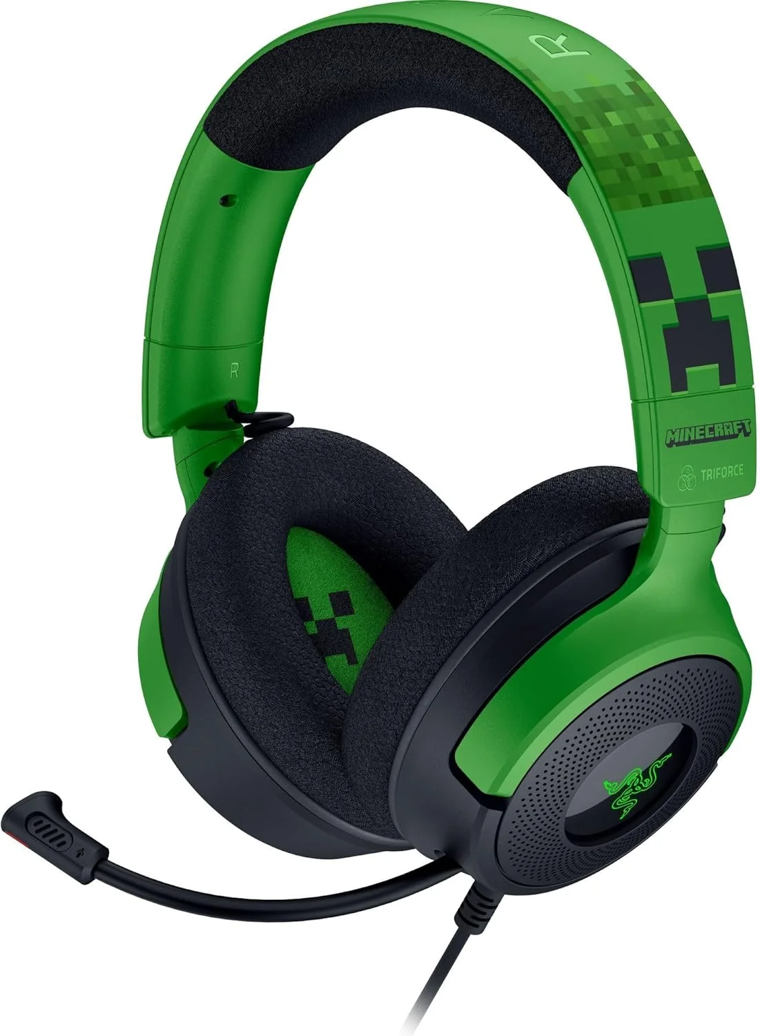 Auscultadores Gaming Razer Kraken V4 X Minecraft Edition - Imagem 9