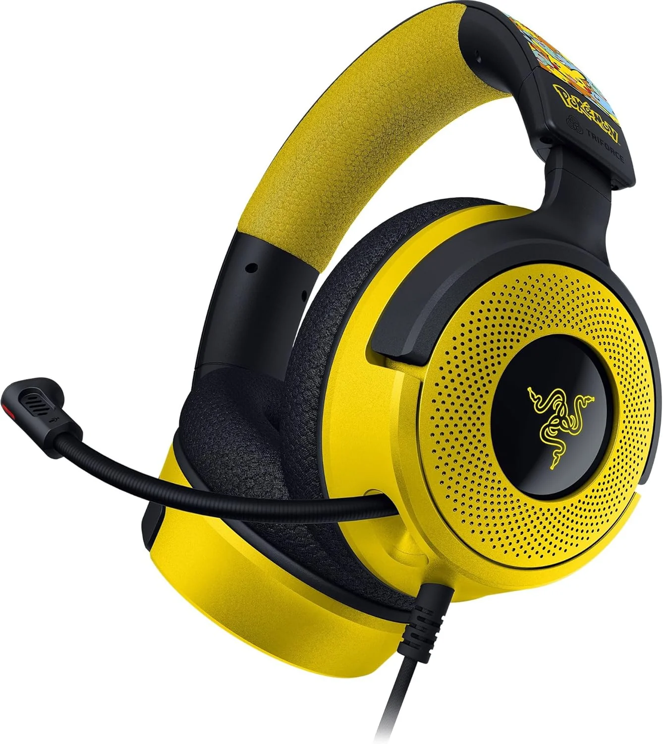 Auscultadores Gaming Razer Kraken V4 X Pokémon Kanto Starters Edição Limitada USB