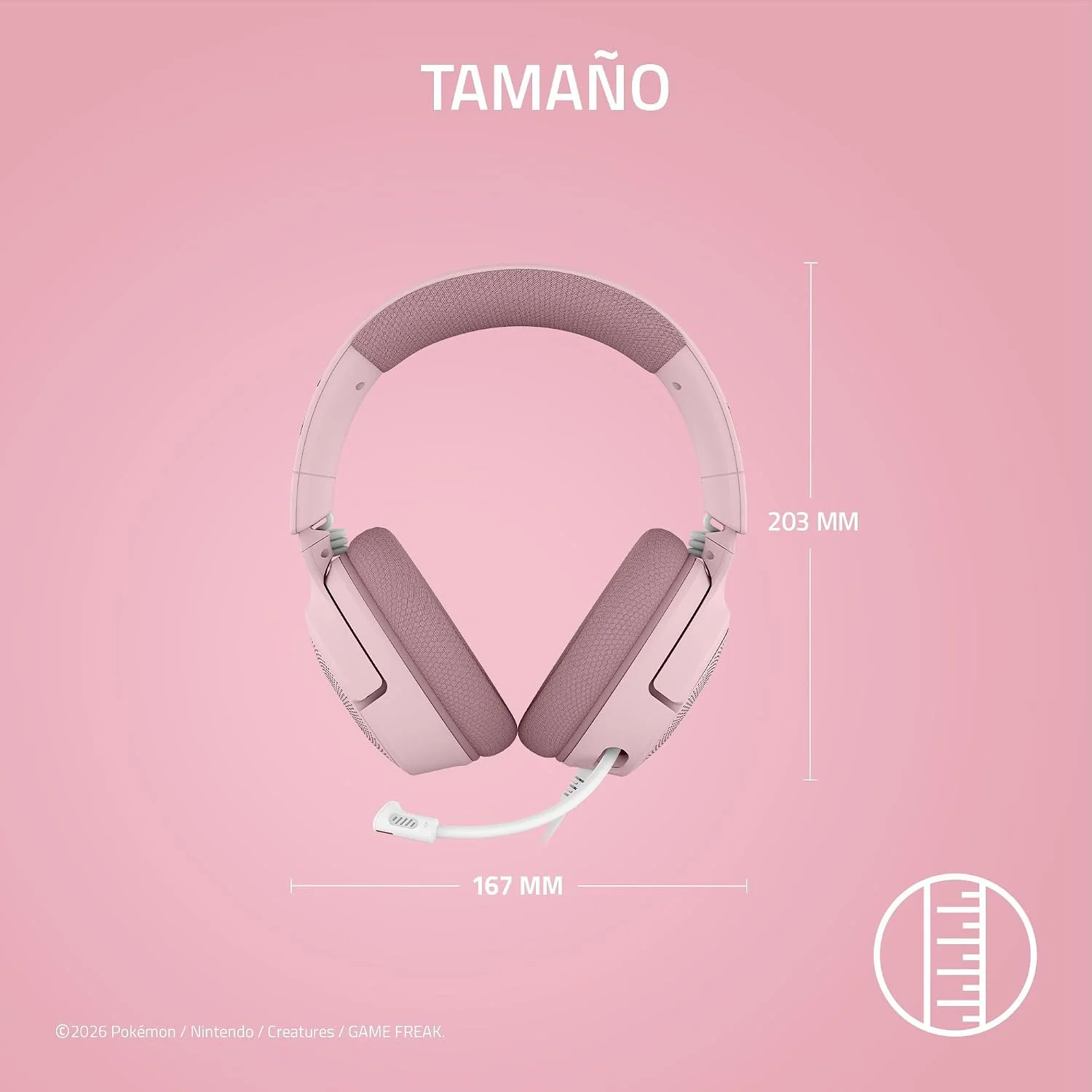Auscultadores Razer Kraken V4 X Edição Pokémon Pikachu Eevee Wireless USB-C RGB Gaming Colecionador - Imagem 8