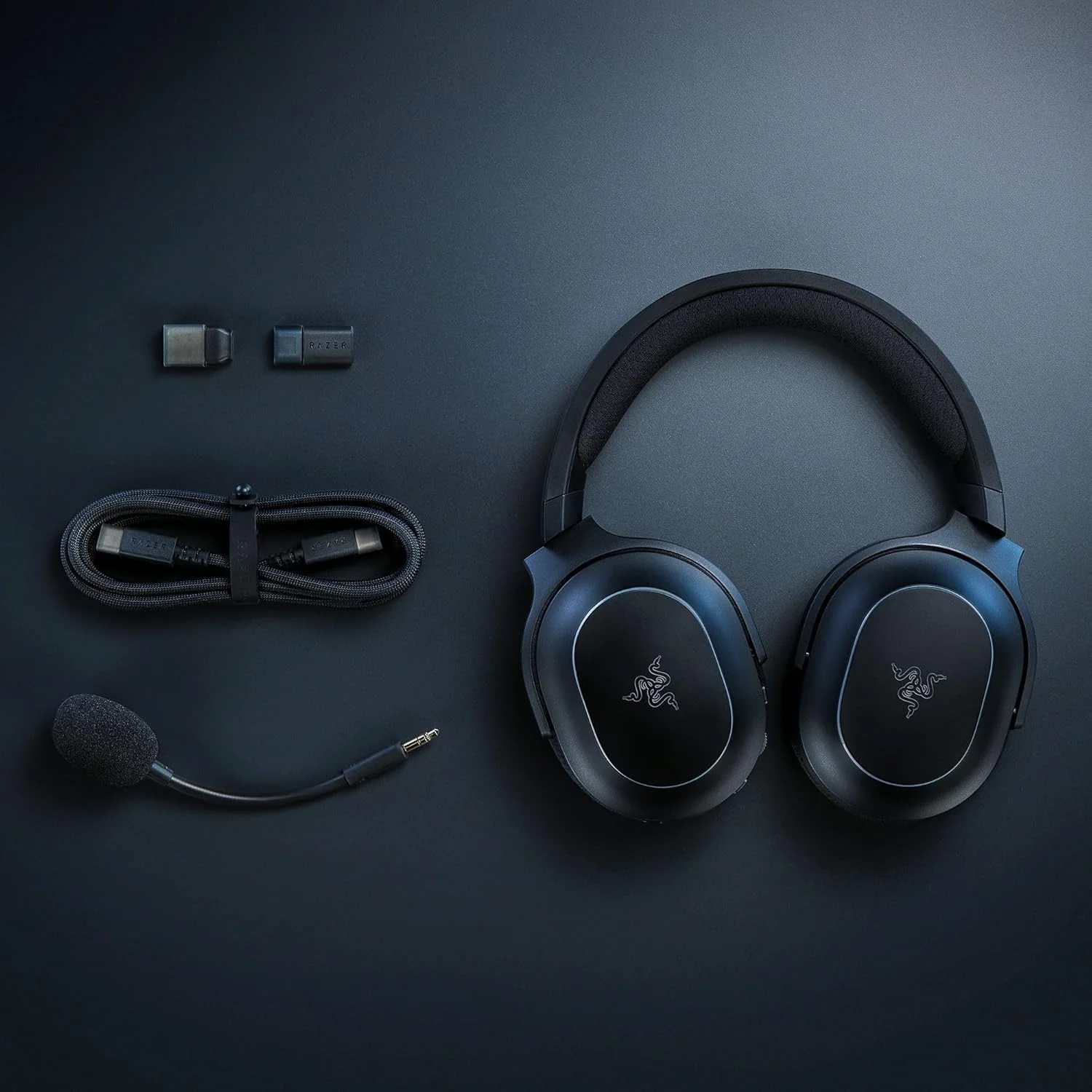 Auscultadores Gaming Sem Fios Razer Barracuda X Chroma Preto - Imagem 8