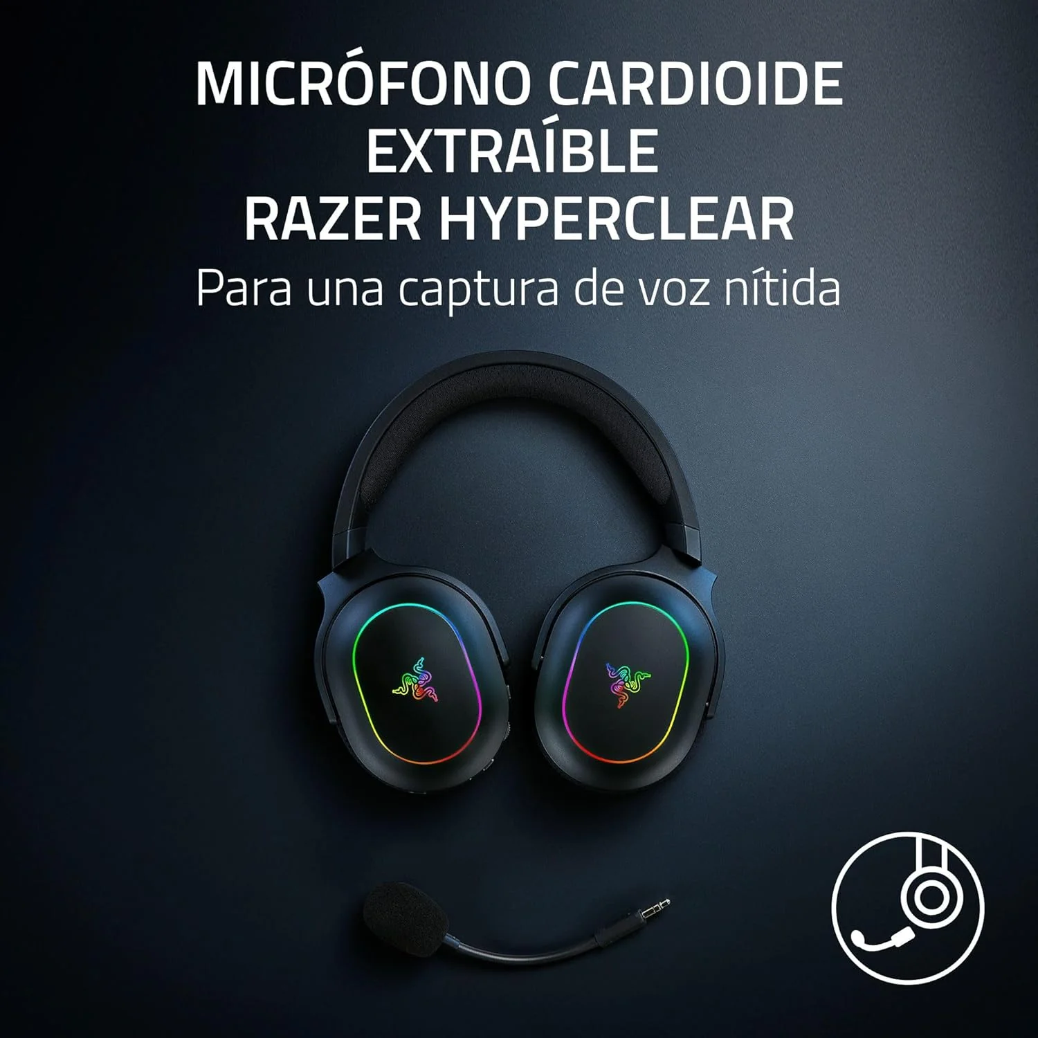 Auscultadores Gaming Sem Fios Razer Barracuda X Chroma Preto - Imagem 6