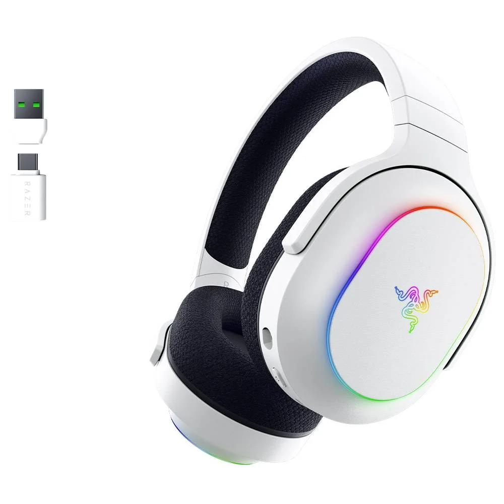 Auscultadores Gaming Sem Fios Razer Barracuda X Chroma Branco