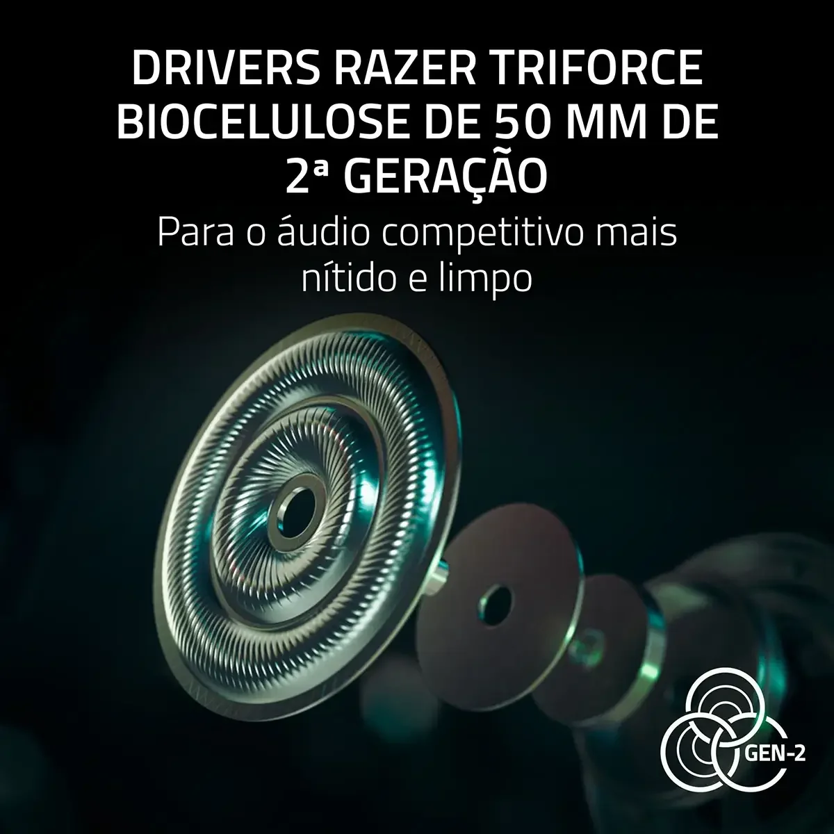 Auscultadores Gaming Razer BlackShark V3 Pro Wireless Branco - Imagem 6