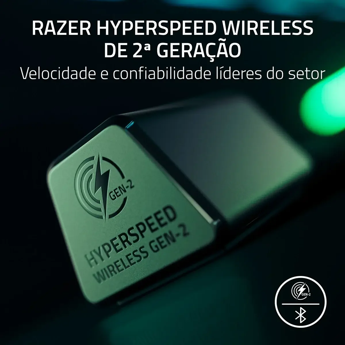 Auscultadores Gaming Razer BlackShark V3 Pro Branco Wireless PlayStation Audio Espacial - Imagem 3