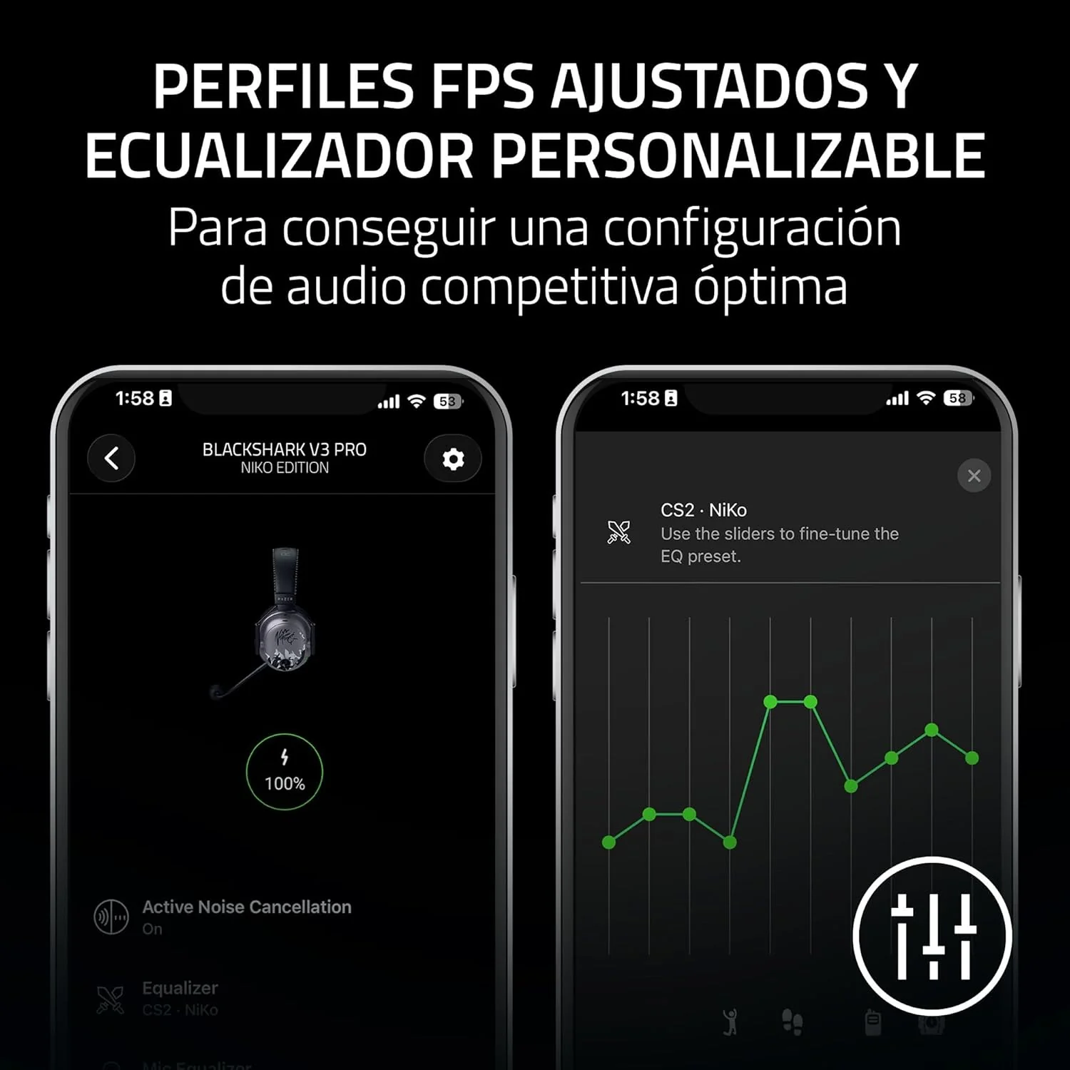 Auscultadores Gaming Razer BlackShark V3 Pro Edição NiKo - Sem Fios - Imagem 9