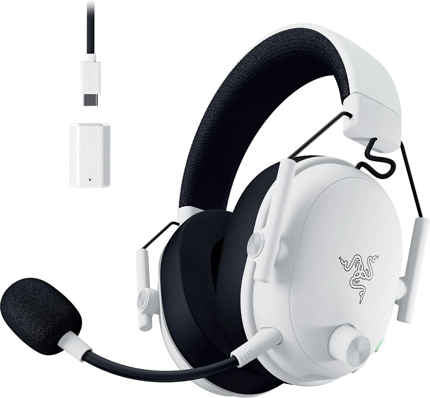 Auscultadores Gaming Razer BlackShark V3 Wireless Branco
