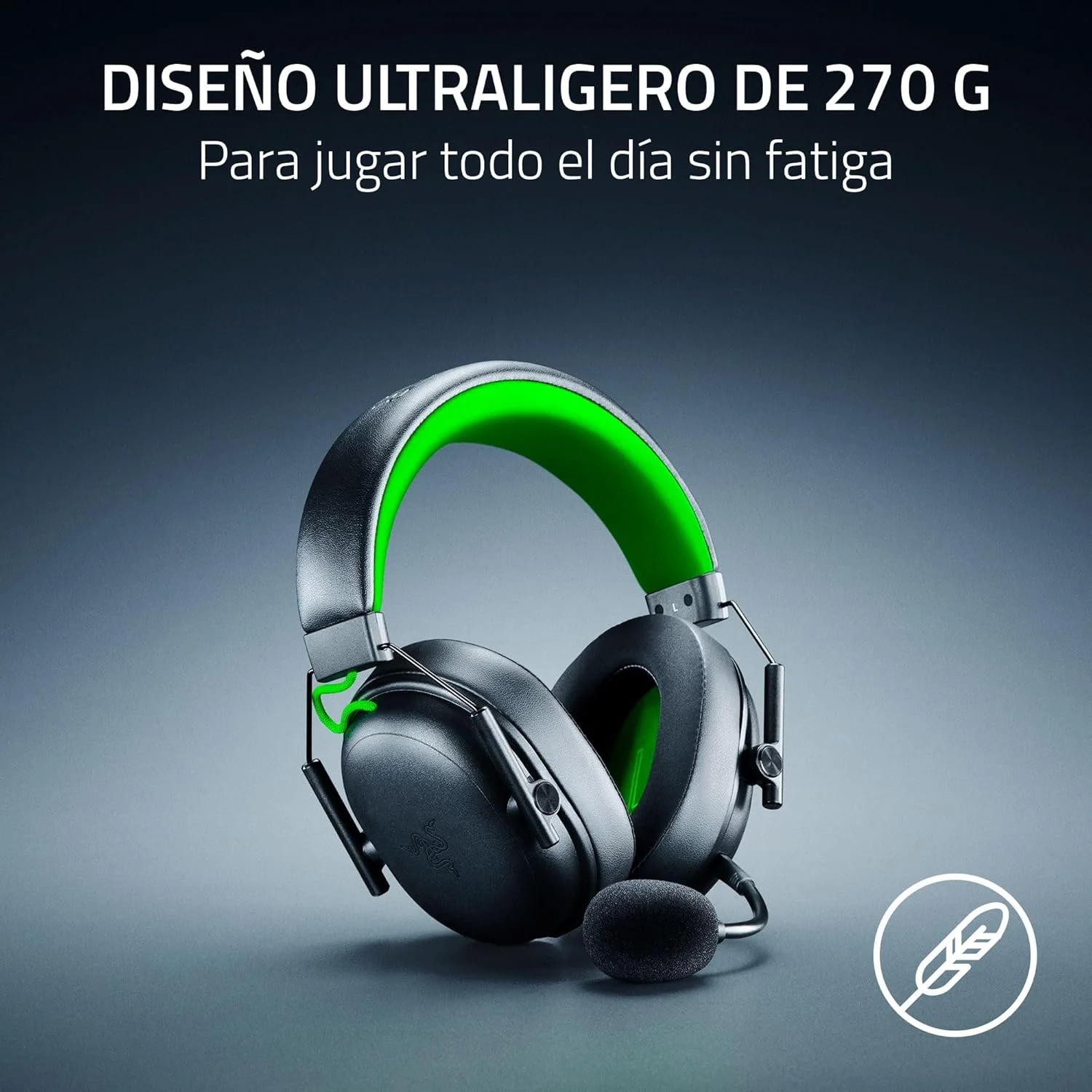 Auscultadores Razer BlackShark V3 X HyperSpeed for Xbox Wireless 2.4GHz Bluetooth Multi-Conexão Preto - Imagem 8