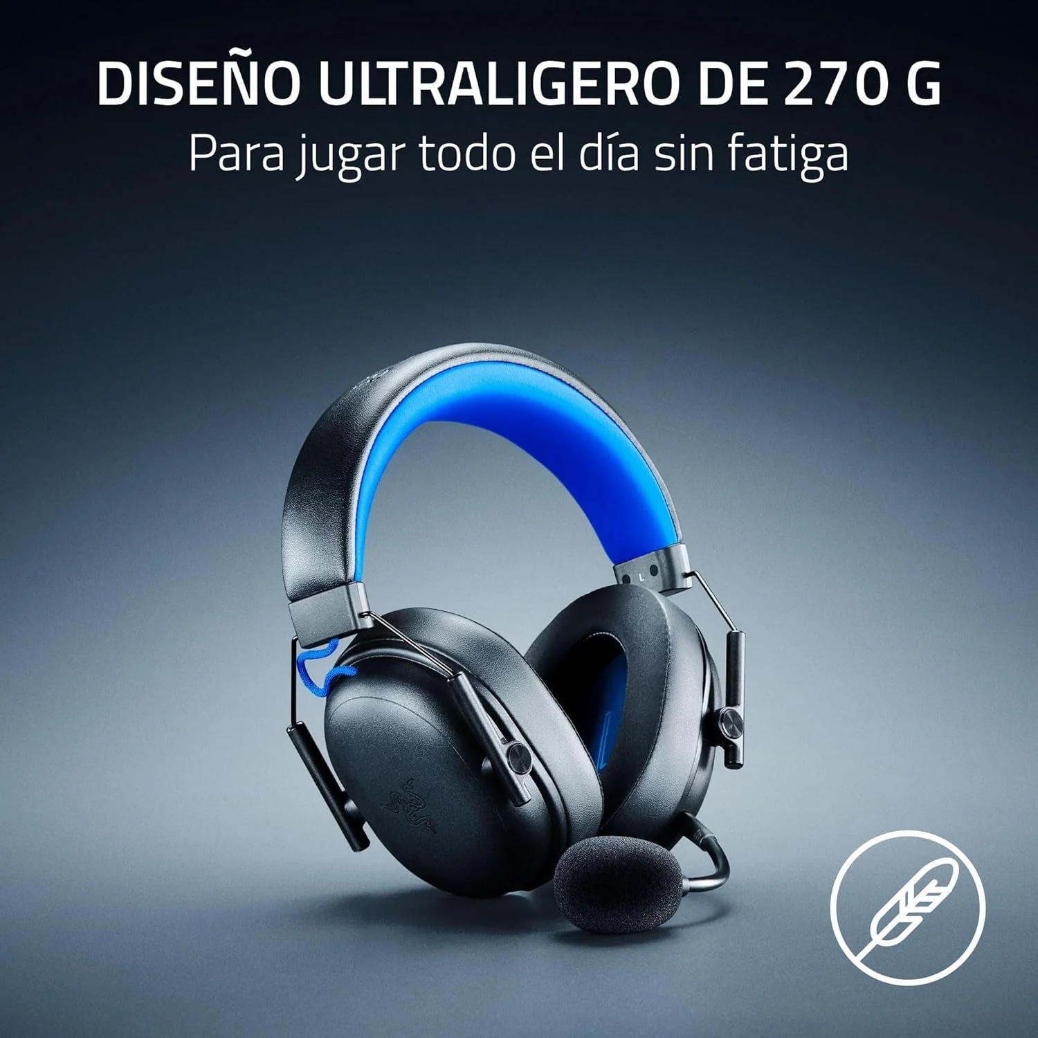 Auriculares Gaming Razer BlackShark V3 X HyperSpeed para PlayStation Preto - Imagem 7