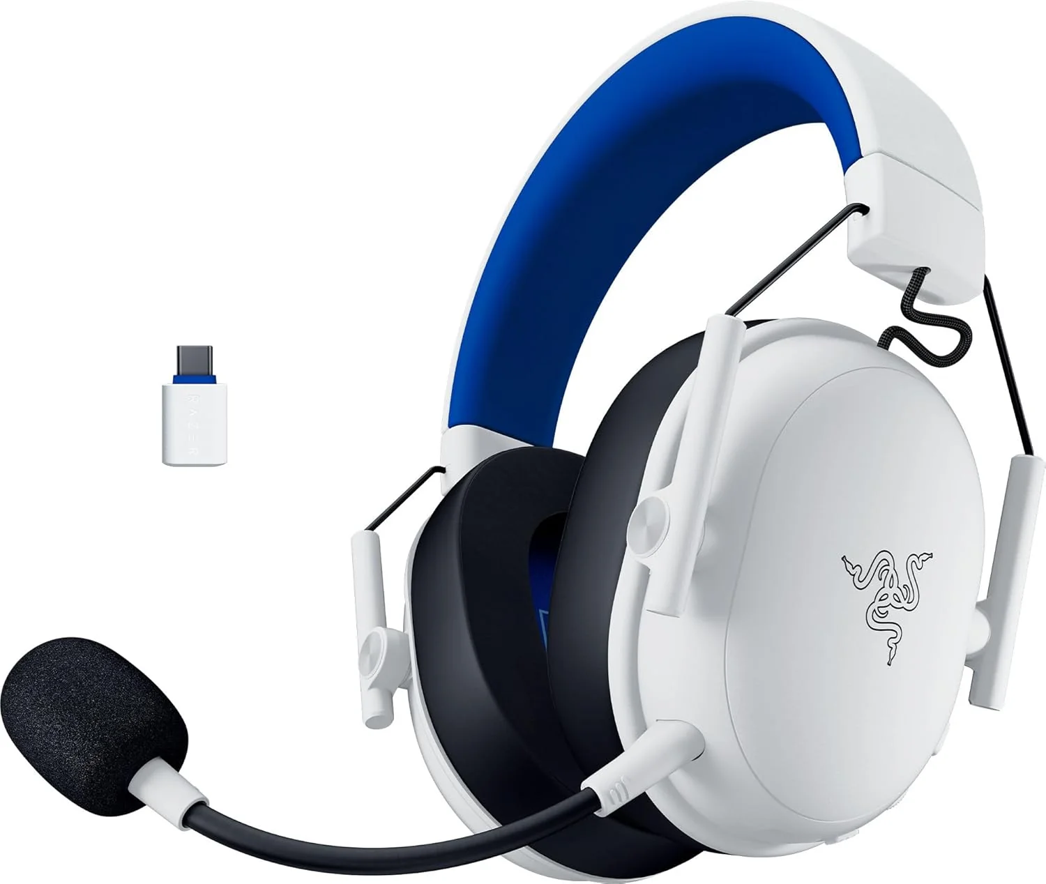 Auscultadores Gaming Razer BlackShark V3 X HyperSpeed PS Branco - Imagem 1
