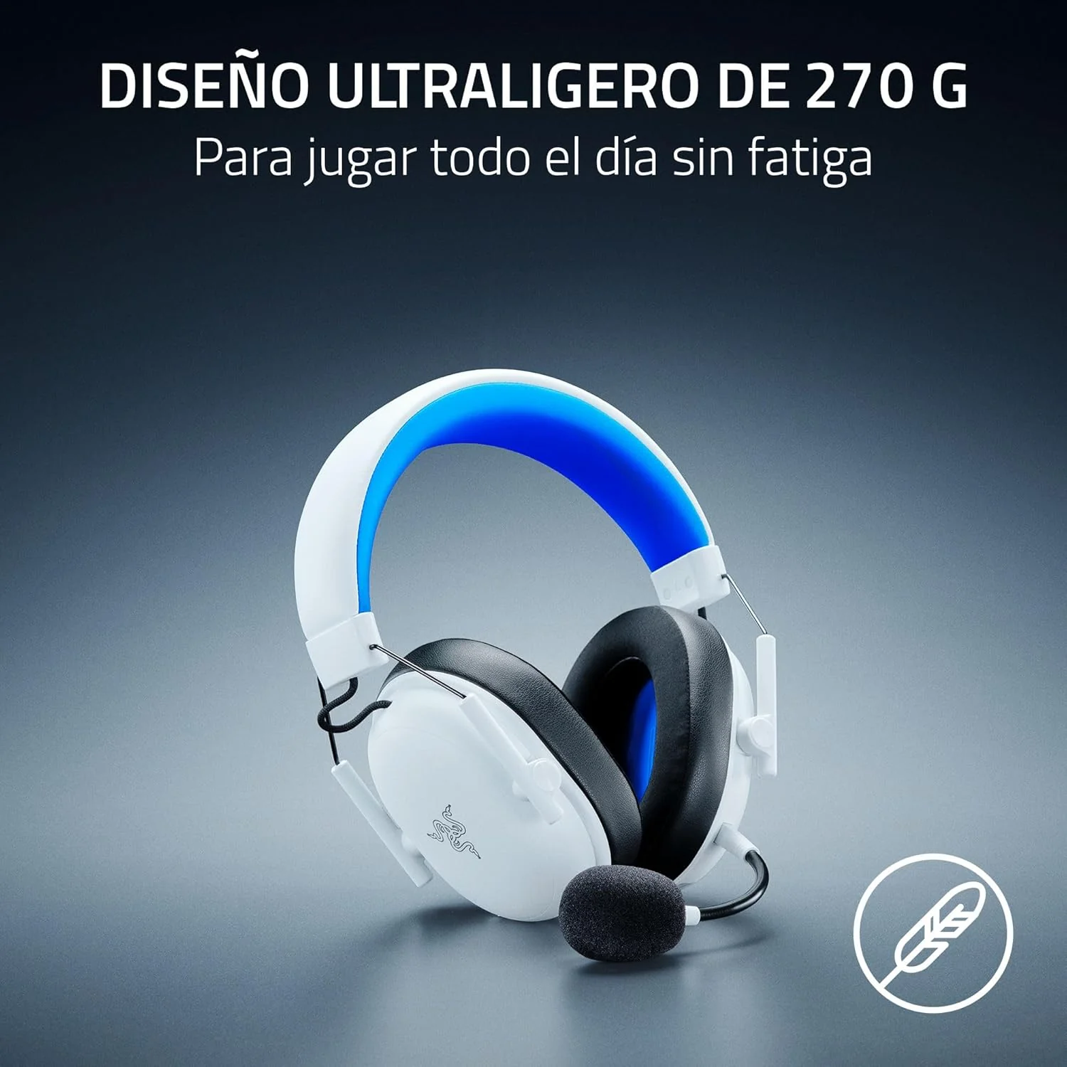 Auscultadores Gaming Razer BlackShark V3 X HyperSpeed PS Branco - Imagem 7
