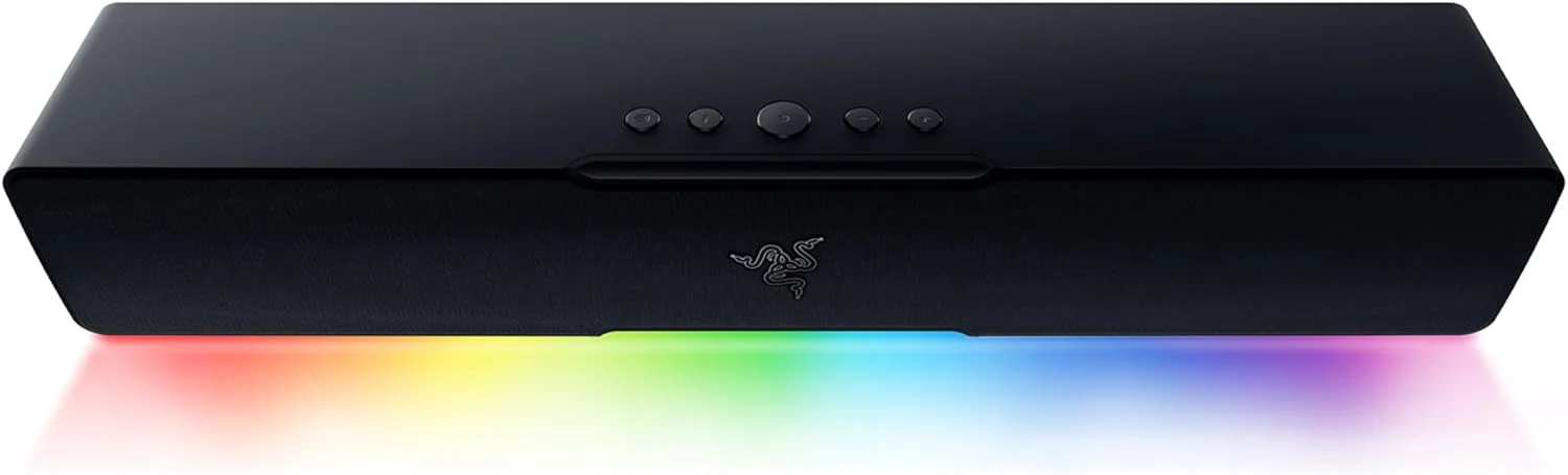 Soundbar gaming Razer Leviathan V2 X para PC Bluetooth 5.0 65 W RMS preta - Imagem 11