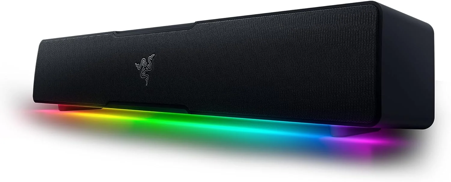 Soundbar gaming Razer Leviathan V2 X para PC Bluetooth 5.0 65 W RMS preta - Imagem 10