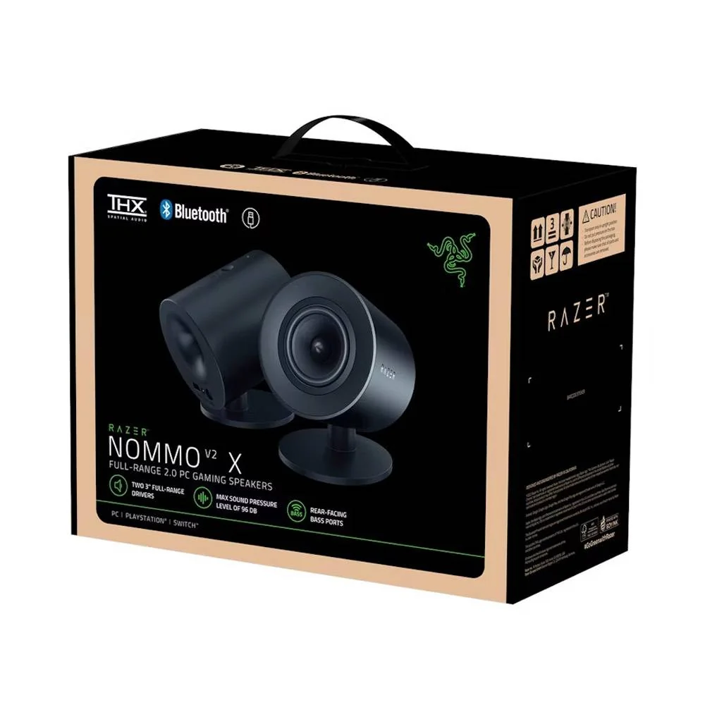 Colunas Gaming Razer Nommo V2 X 2.0 para PC com Bluetooth - Imagem 6
