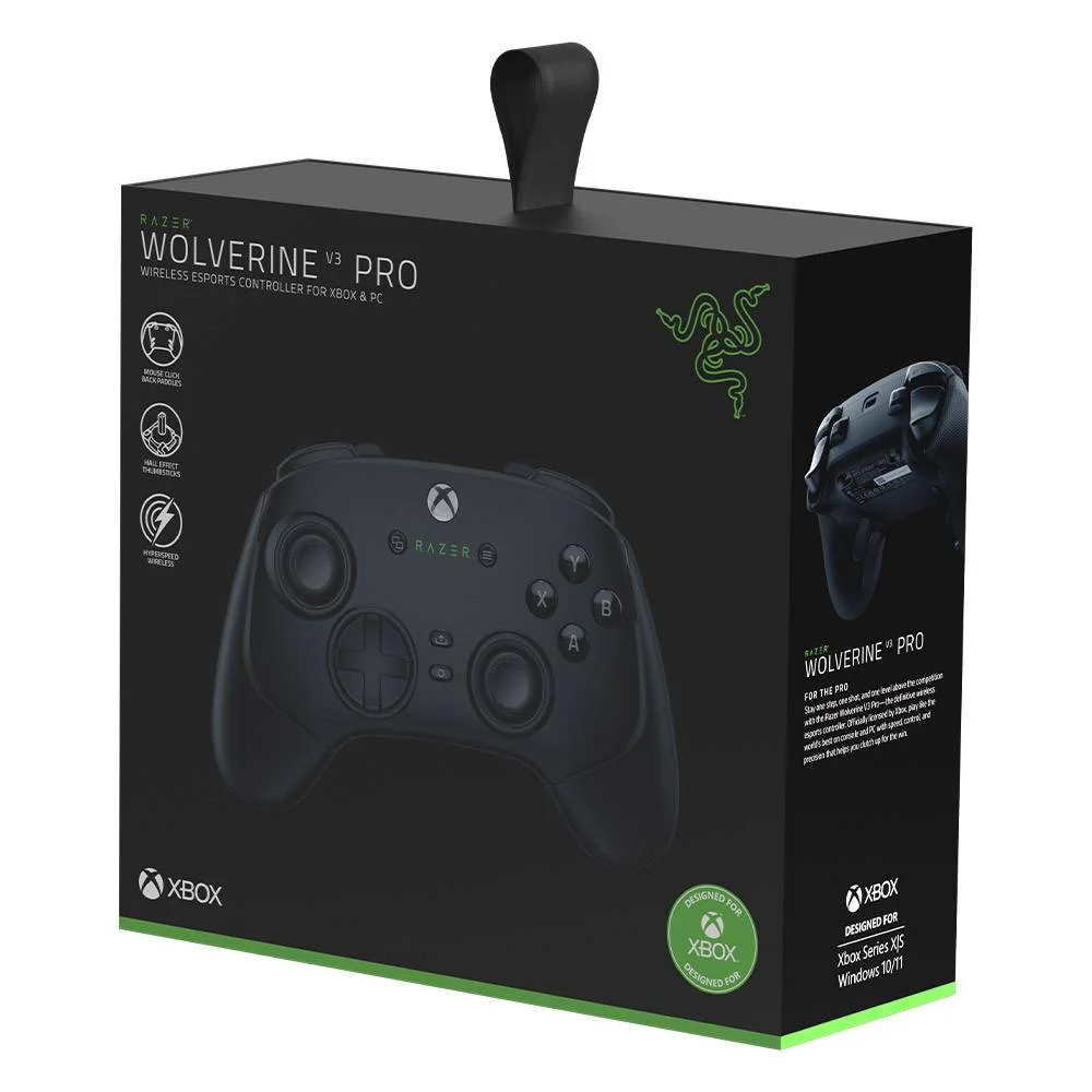 Comando Gaming Razer Wolverine V3 Pro Wireless Preto - Imagem 10