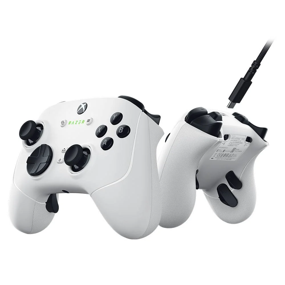 Comando Gaming Razer Wolverine V3 Pro sem Fios para Xbox X|S e PC Branco - Imagem 3