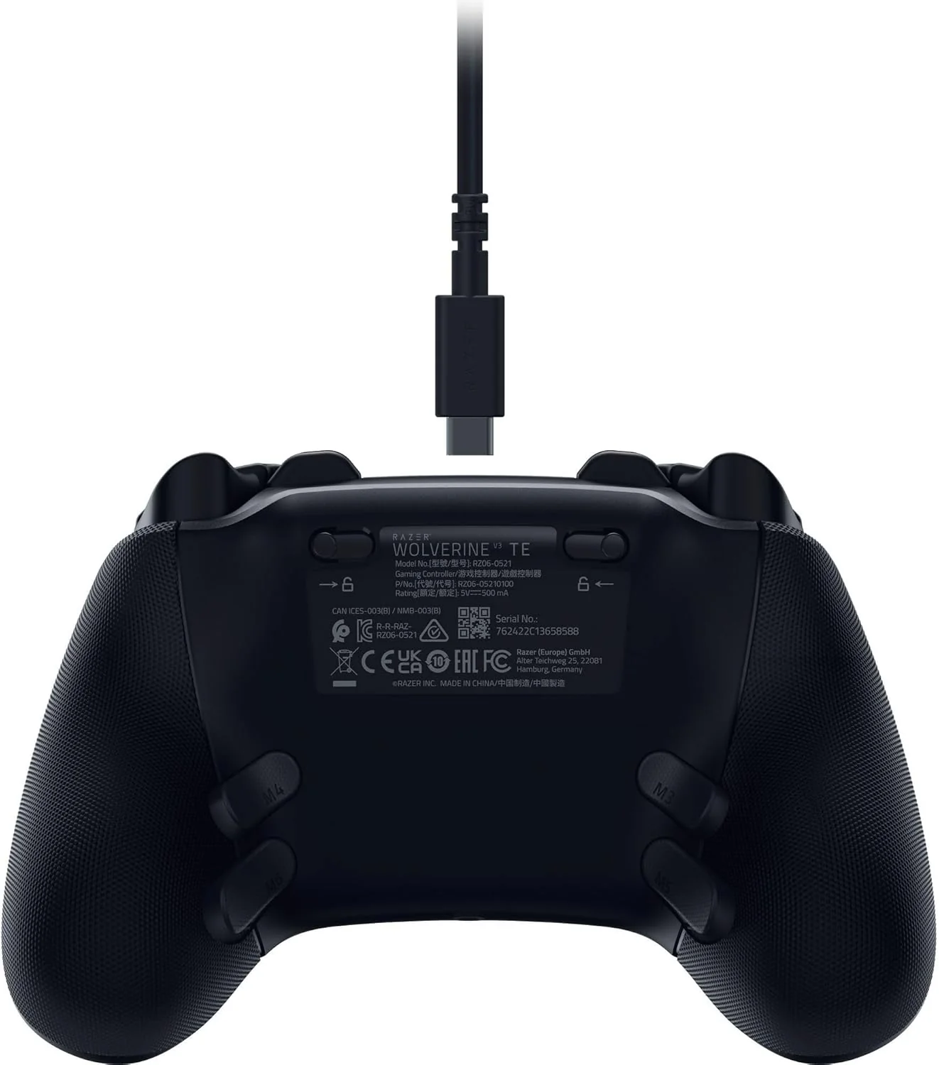 Comando Gaming Razer Wolverine V3 Tournament Edition Preto para PC e Xbox - Imagem 10