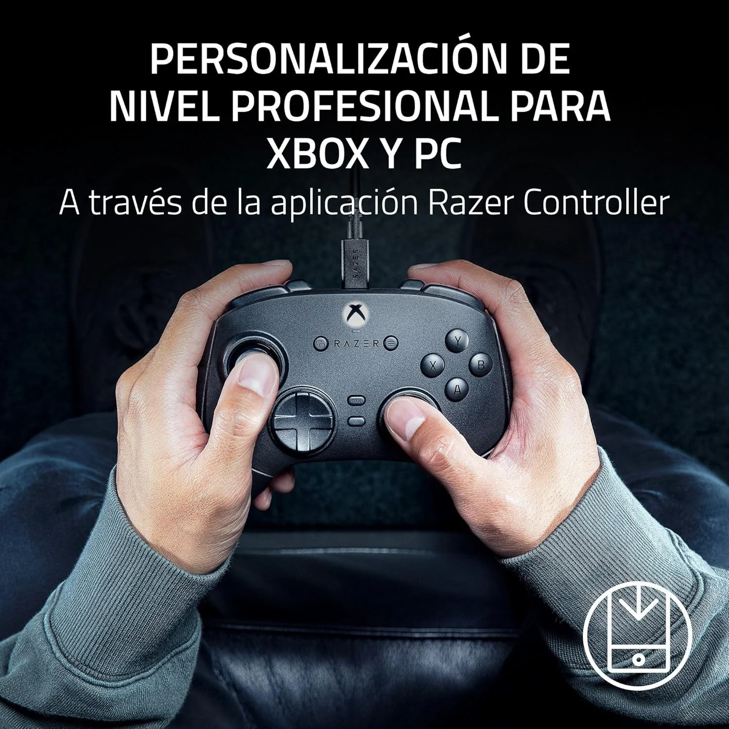 Comando Gaming Razer Wolverine V3 Tournament Edition Preto para PC e Xbox - Imagem 7