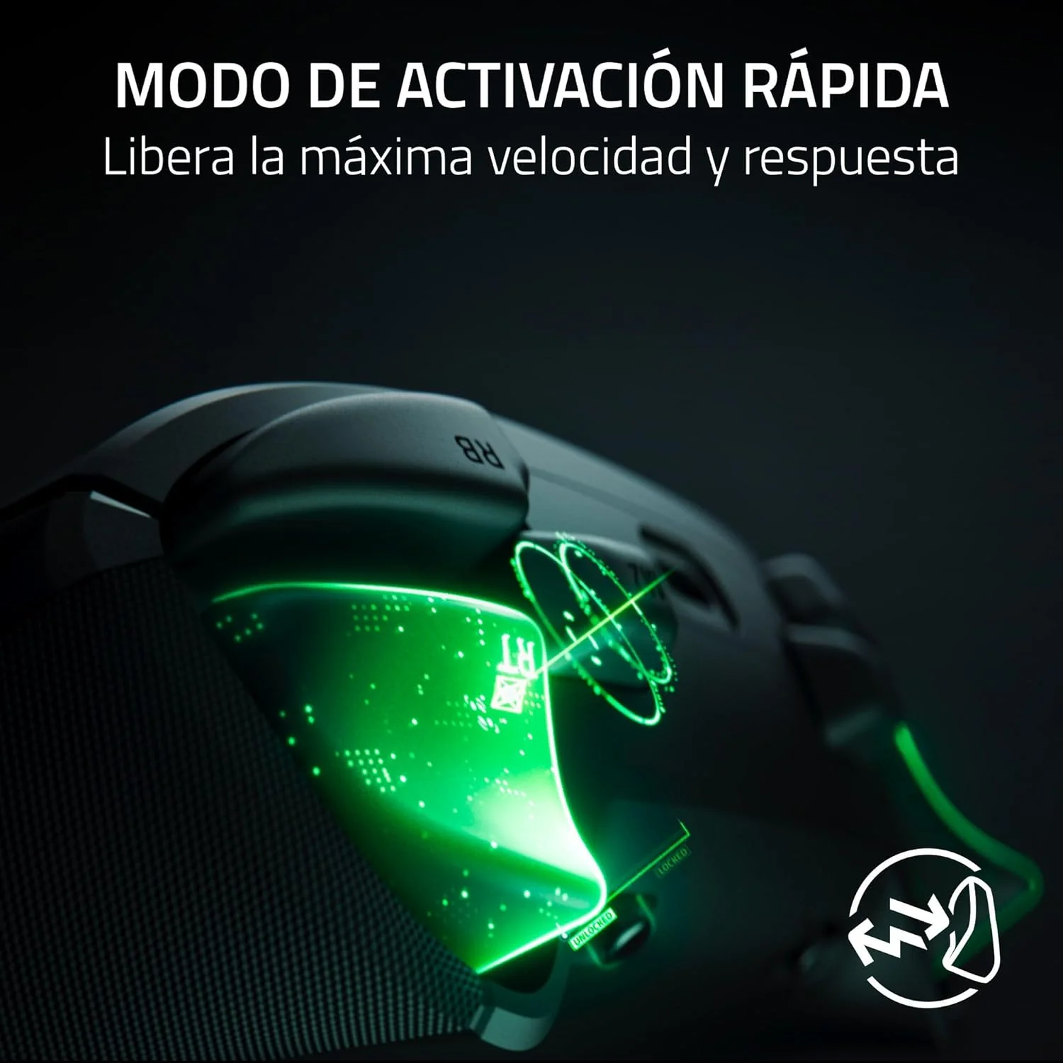 Comando Gaming Razer Wolverine V3 Tournament Edition Preto para PC e Xbox - Imagem 3