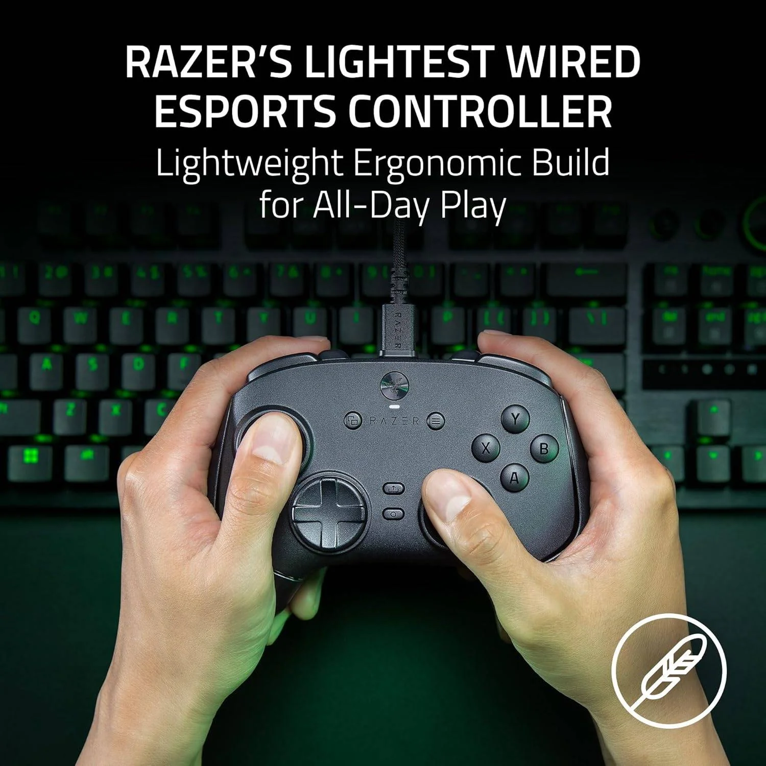 Comando Gaming Razer Wolverine V3 Tournament Edition para PC Azul - Imagem 5
