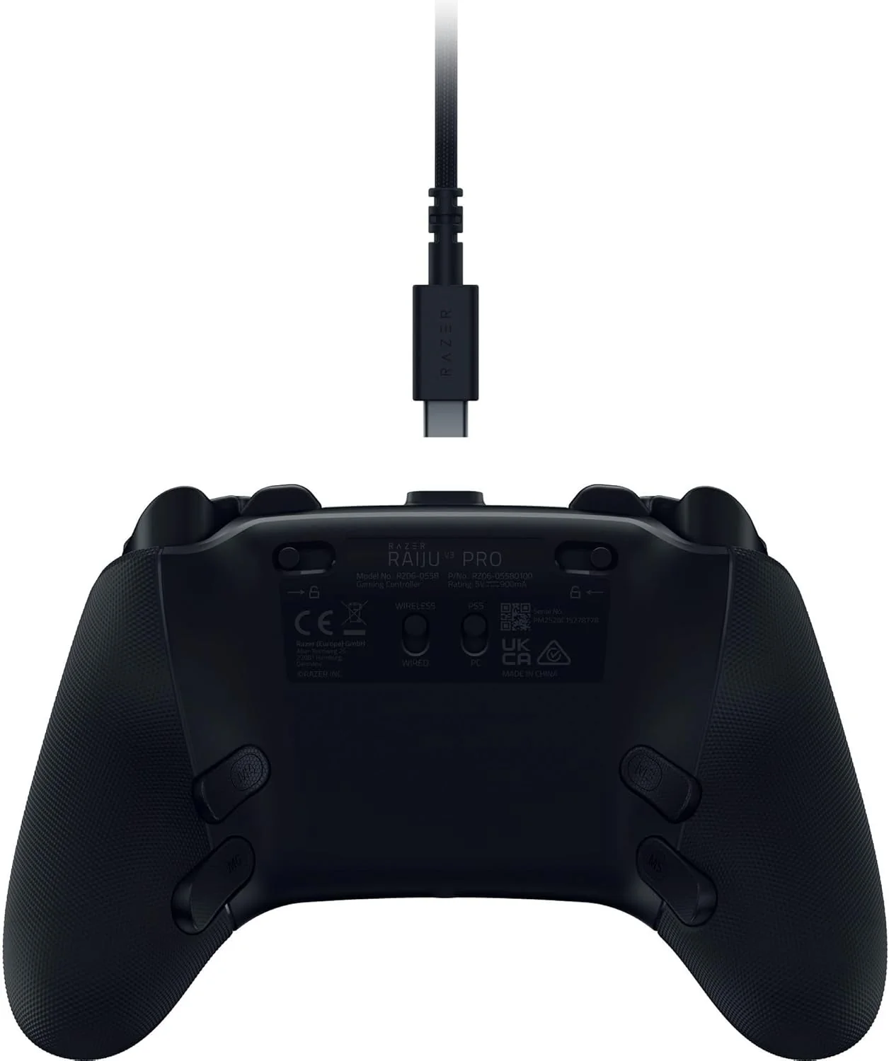 Comando Gaming Razer Raiju V3 Pro PlayStation 5 e PC Preto - Imagem 12