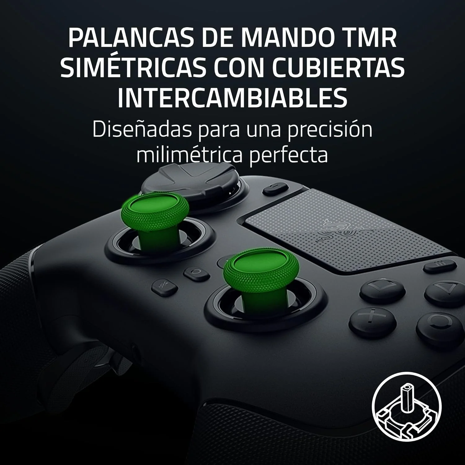 Comando Gaming Razer Raiju V3 Pro PlayStation 5 e PC Preto - Imagem 4