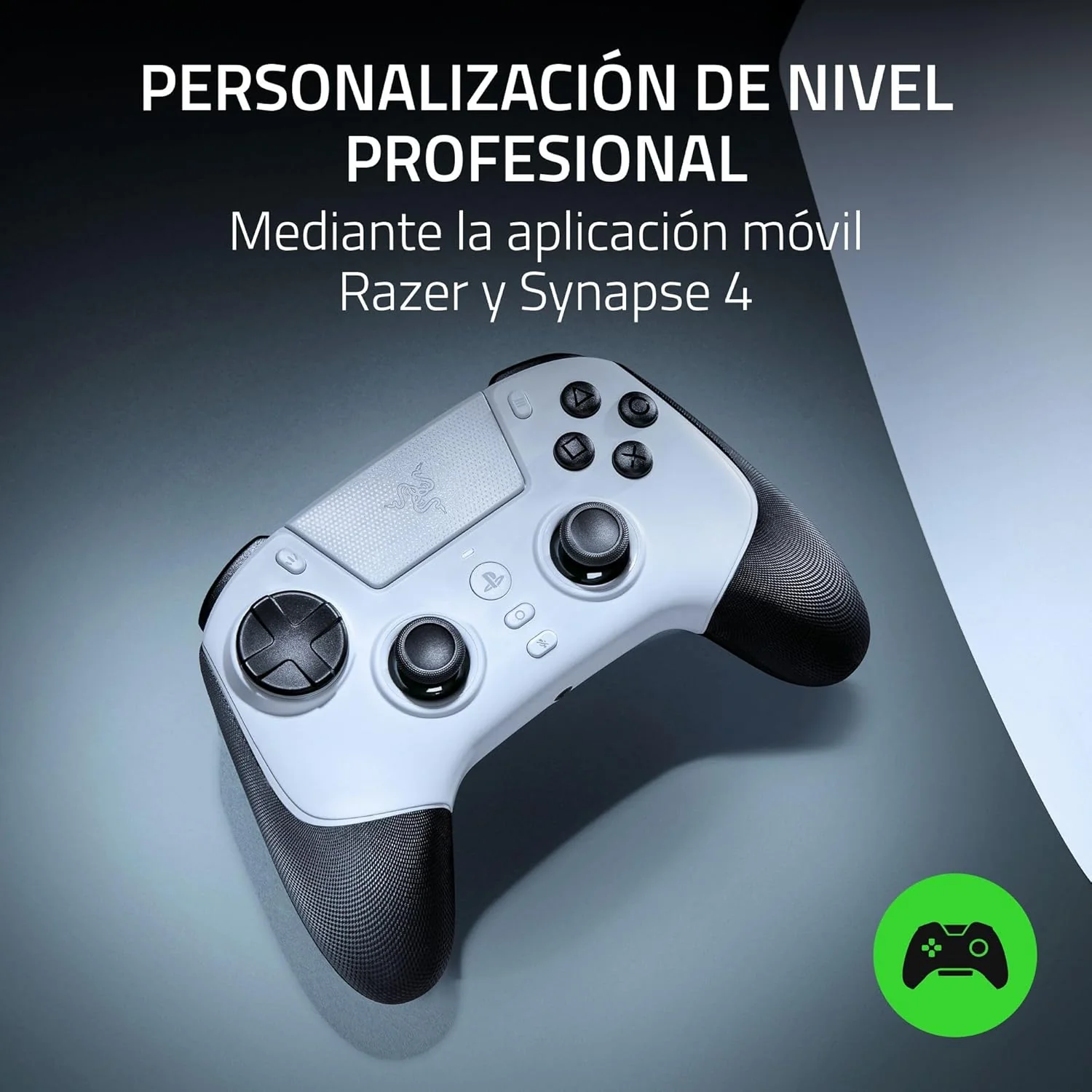 Comando Gaming Razer Raiju V3 Pro PlayStation 5 e PC Branco - Imagem 8