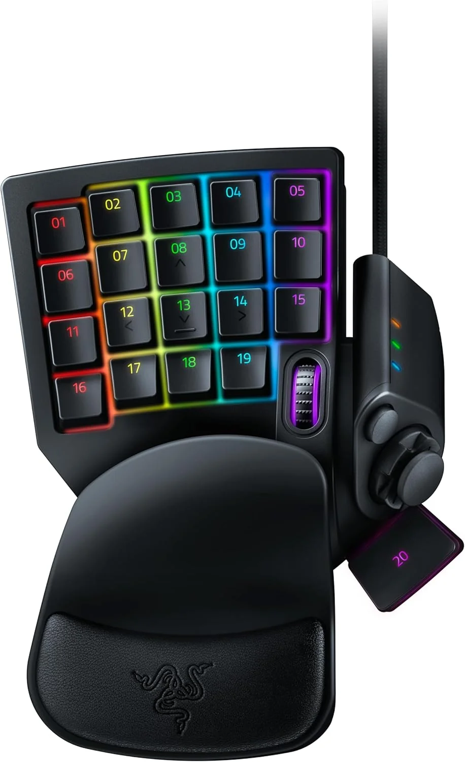 Teclado Gaming Razer Tartarus V2 Keypad Programável com Iluminação RGB