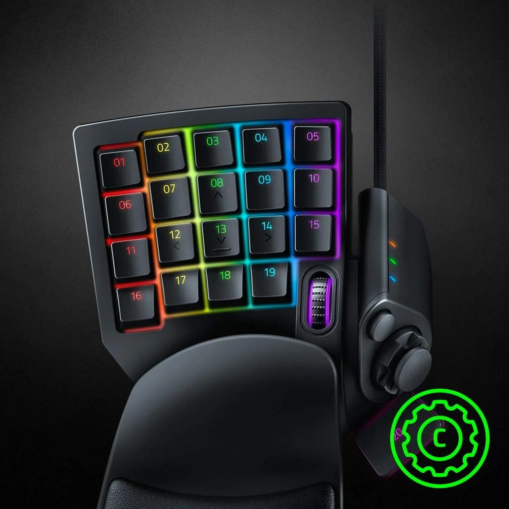 Teclado Gaming Razer Tartarus V2 Keypad Programável com Iluminação RGB - Imagem 6