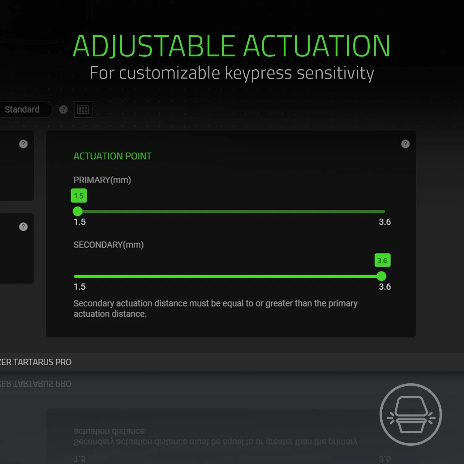 Comando Gaming Razer Tartarus Pro Switches Óticos Analógicos Preto - Imagem 4