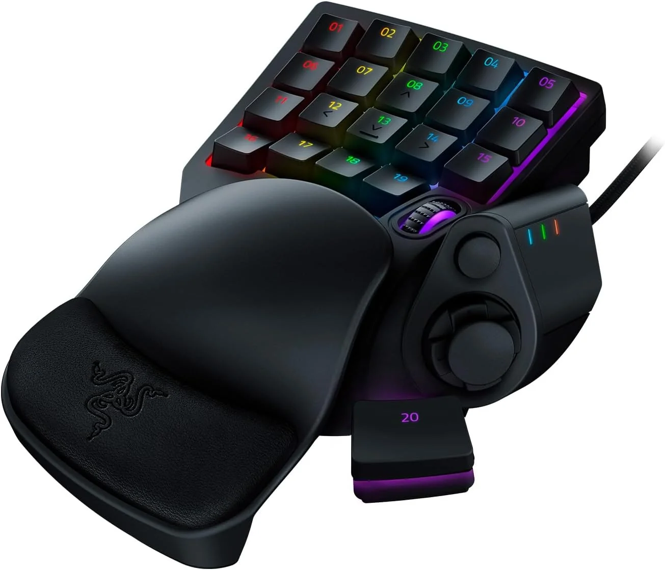 Comando Gaming Razer Tartarus Pro Switches Óticos Analógicos Preto - Imagem 9