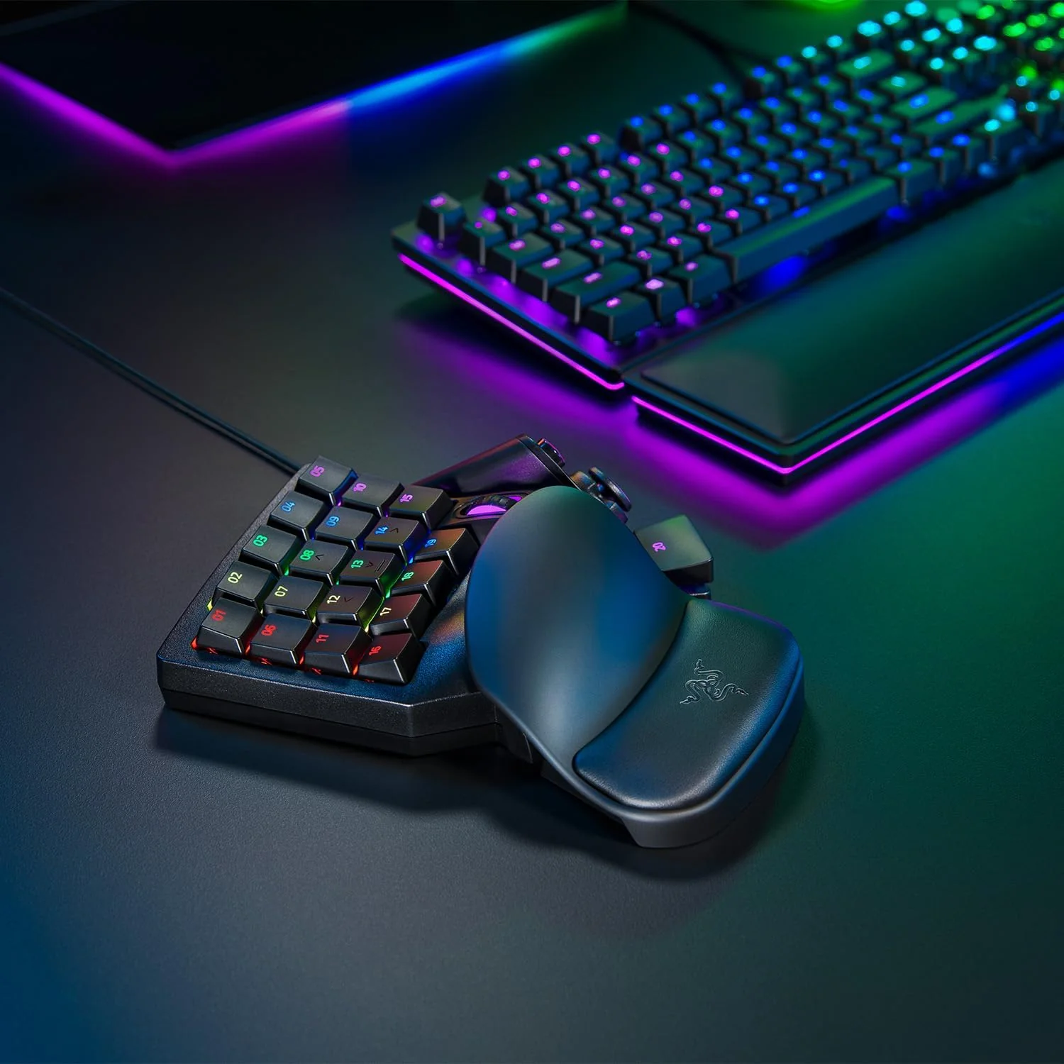 Comando Gaming Razer Tartarus Pro Switches Óticos Analógicos Preto - Imagem 12