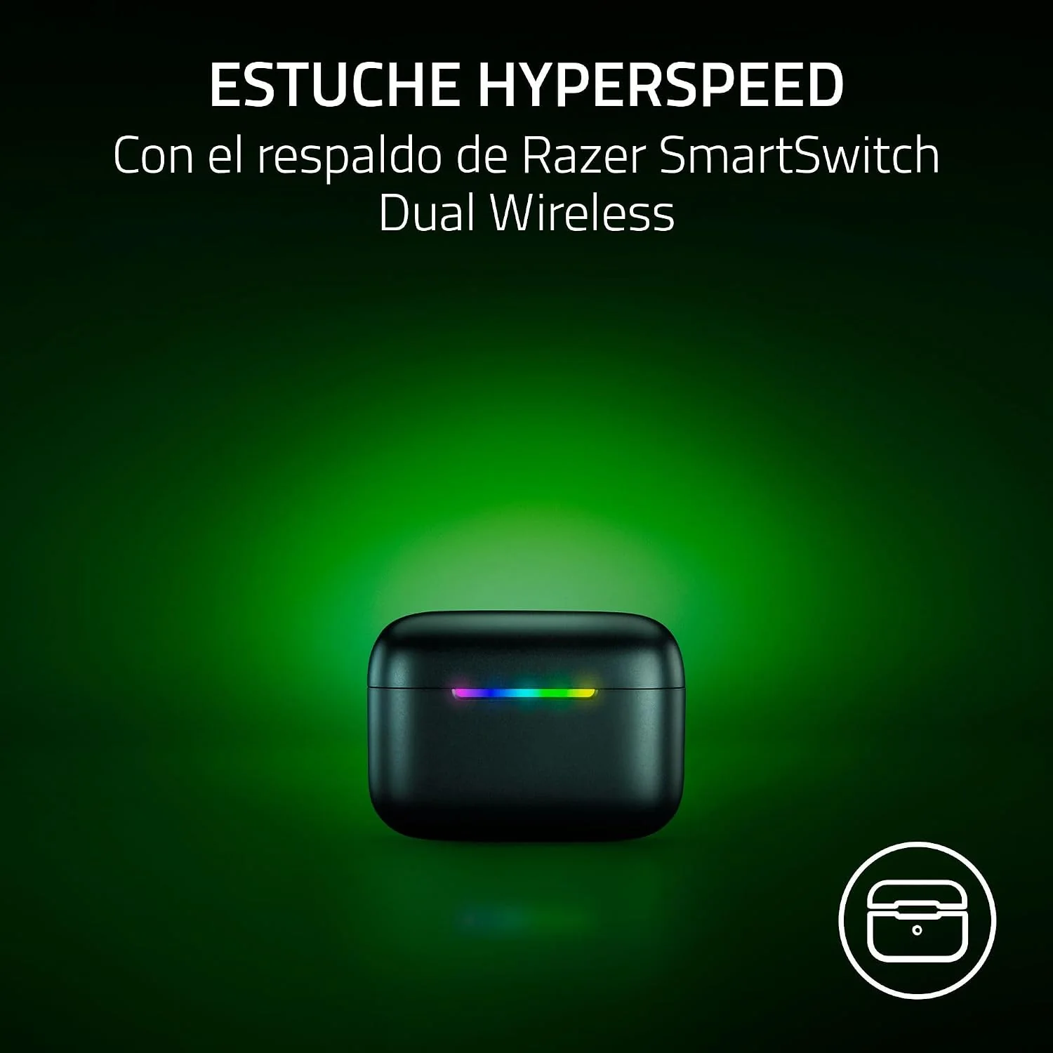 Auriculares True Wireless Razer Hammerhead V3 X HyperSpeed for Xbox Bluetooth Gaming Mobile In-Ear - Imagem 3