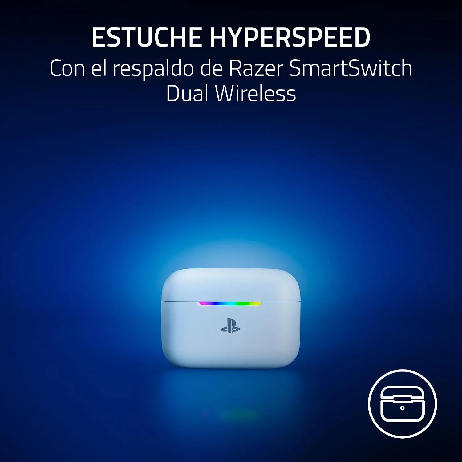 Auriculares gaming Razer Hammerhead V3 X HyperSpeed para PlayStation - Imagem 3